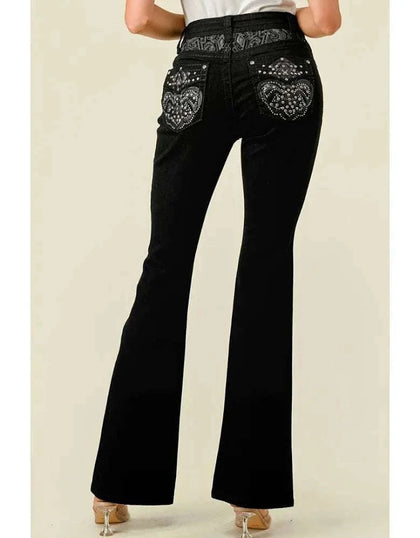 WESTFIELD EAGLE DARK BLACK JEAN  WF-006