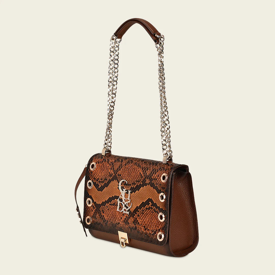 CUADRA PITON BELLY MONACO MIEL CROSS BODY