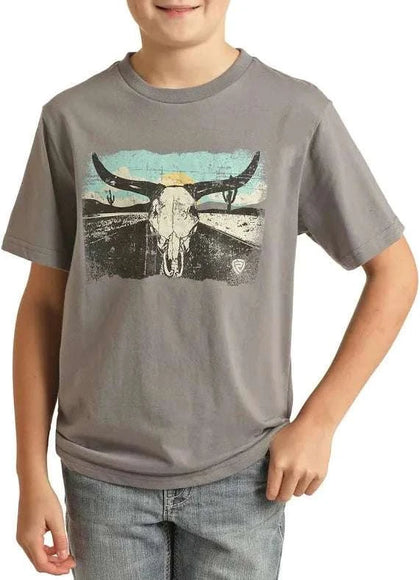 ROCK&ROLL NIÑOS GRIS- RRBT21RZMG