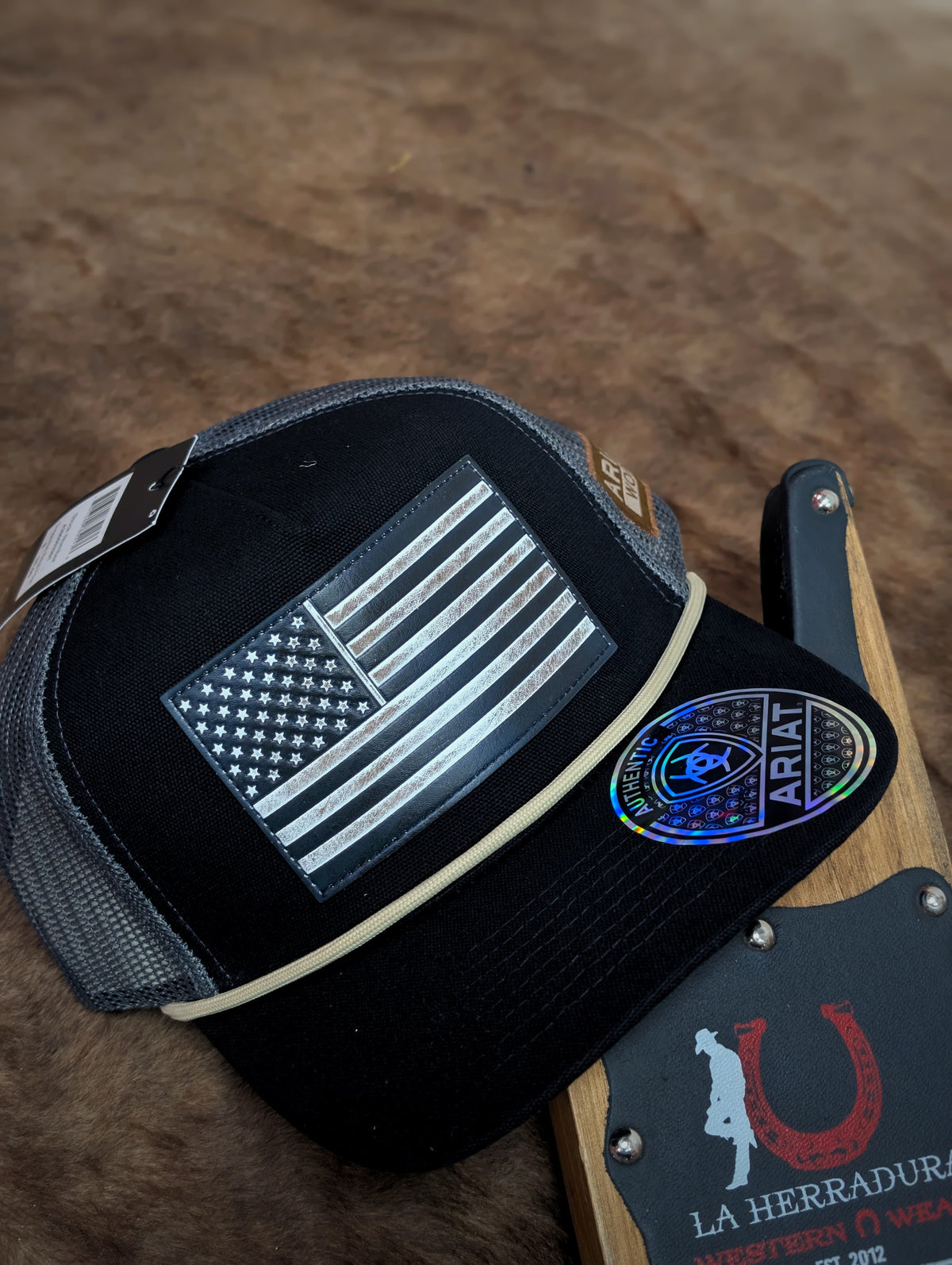 ARIAT WORK CAP BLACK USA
