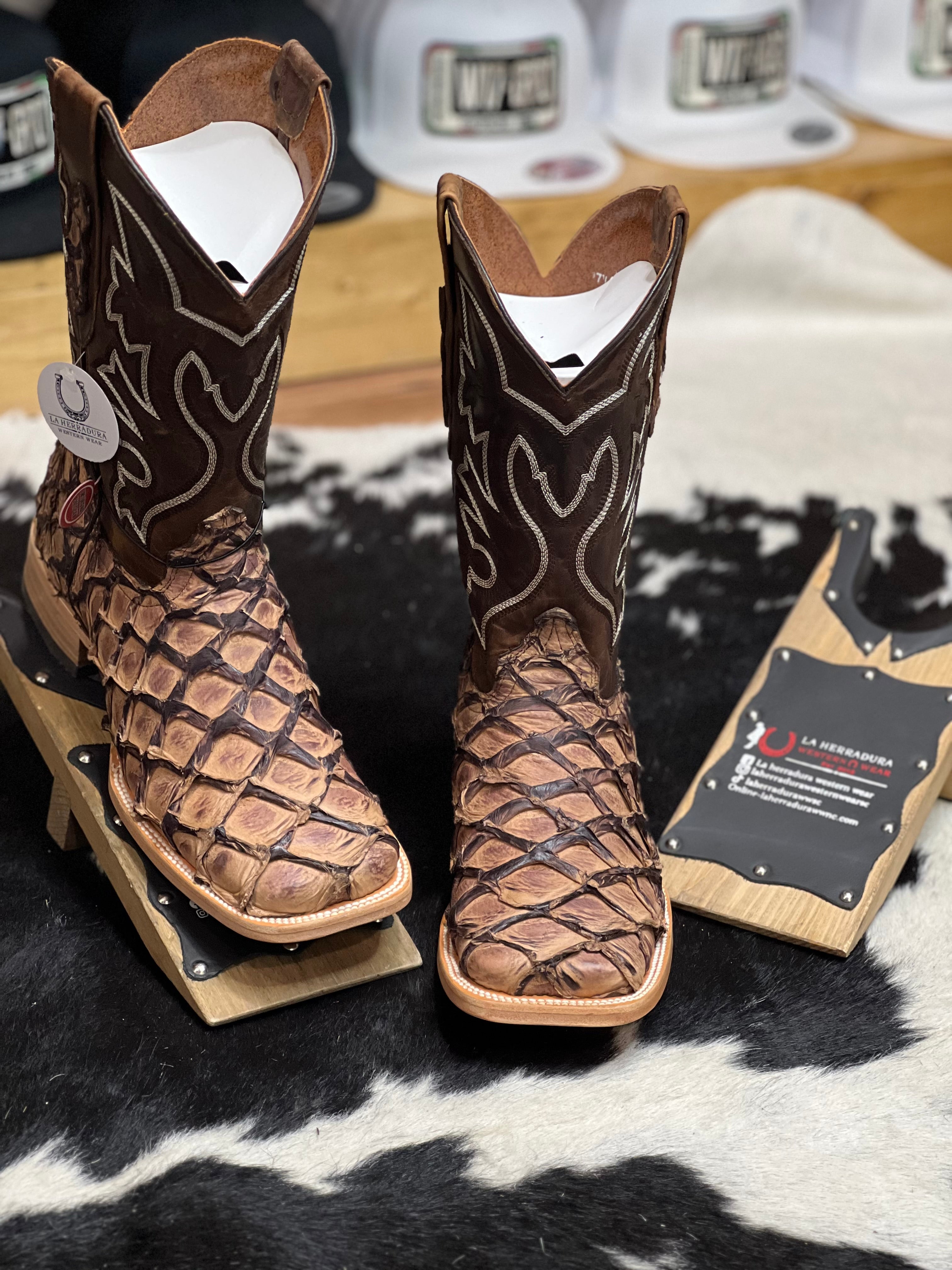 HERRADURA EXOTIC CHARUTO FISH BOOTS