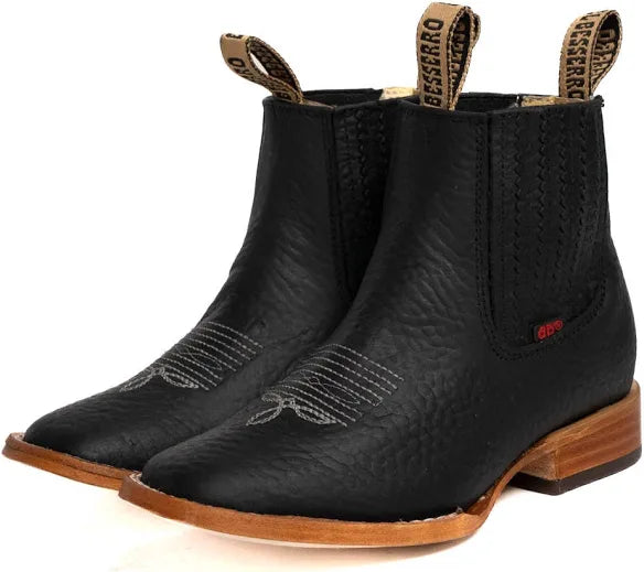 BESSERO KIDS RHINO BLACK BOTIN CHARRO