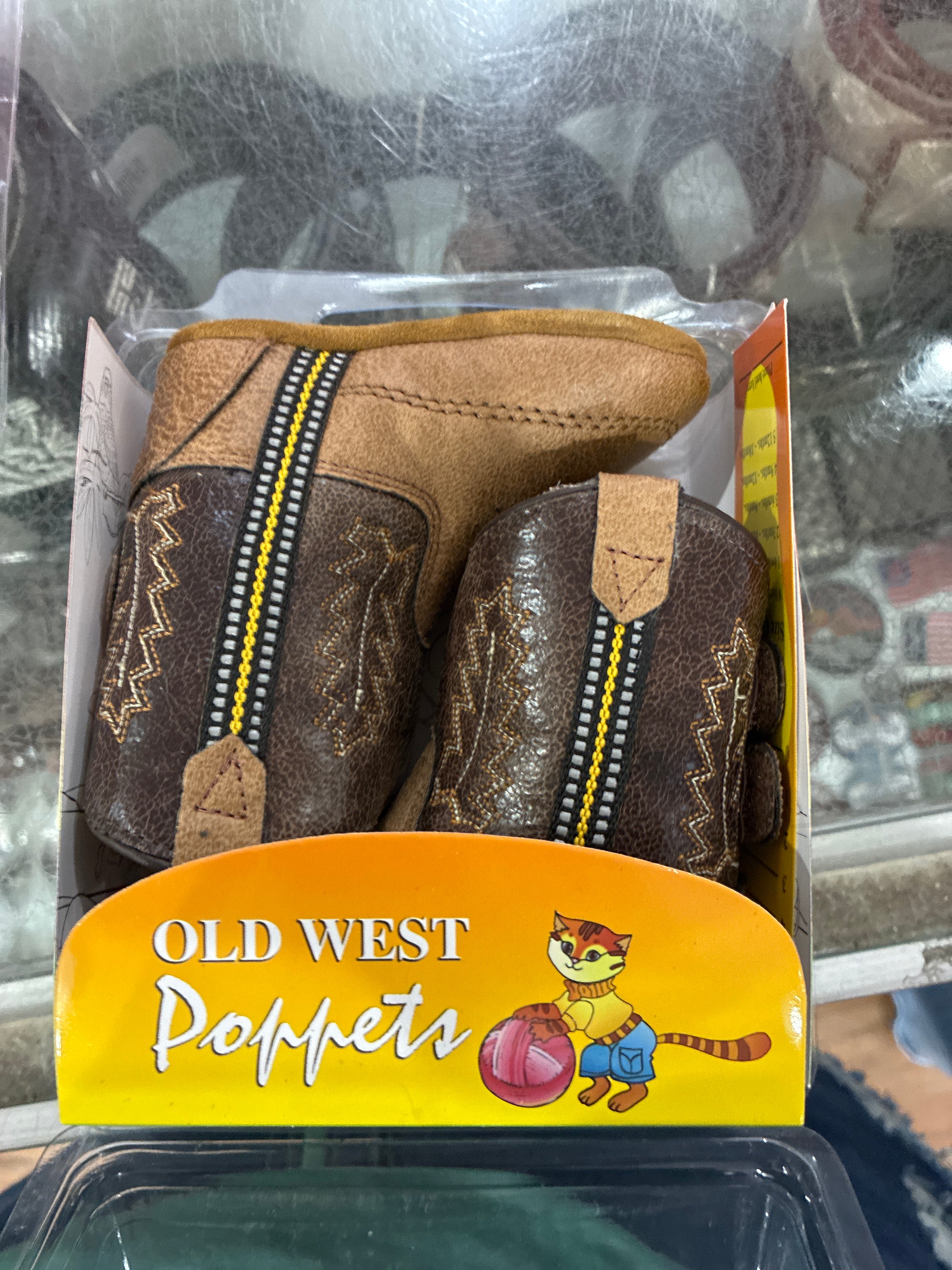 OLD WEST POPPETS BROWN 10102