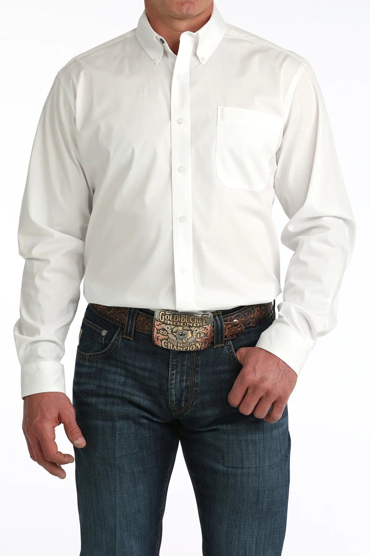 CINCH MENS MODERN FIT SLIGHTLY NARROWED BODY SAME CINCH SLEEVE LENGTH MTW1347152