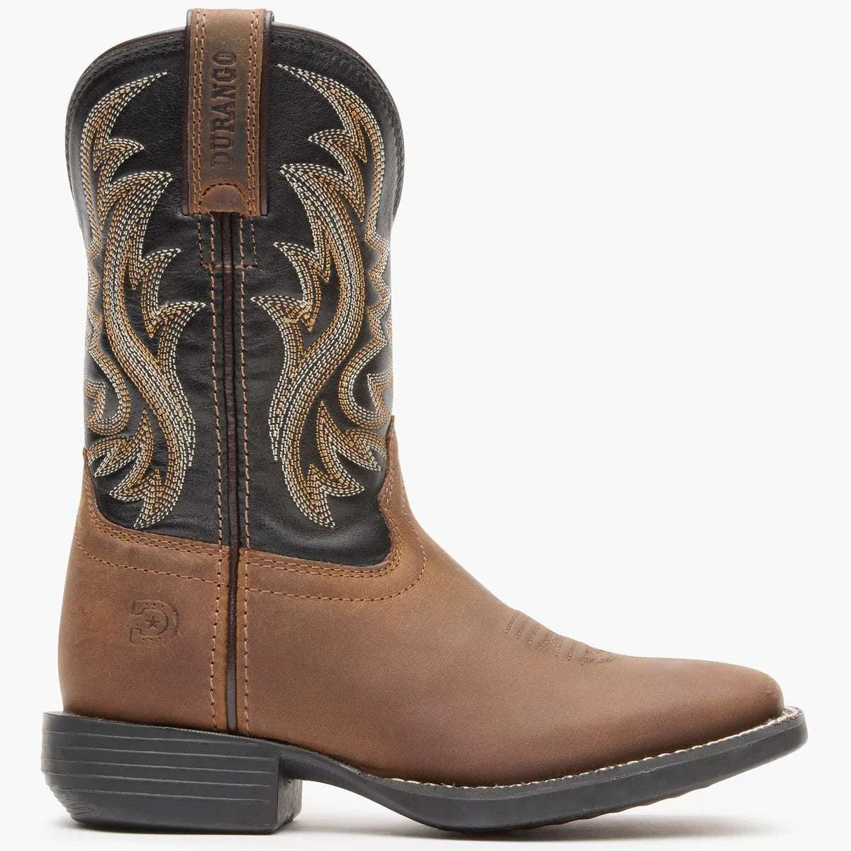 DURANGO KIDS BOOT SHYLOH BLACK TUBE -DBT0252 Laherradurawwnc.com