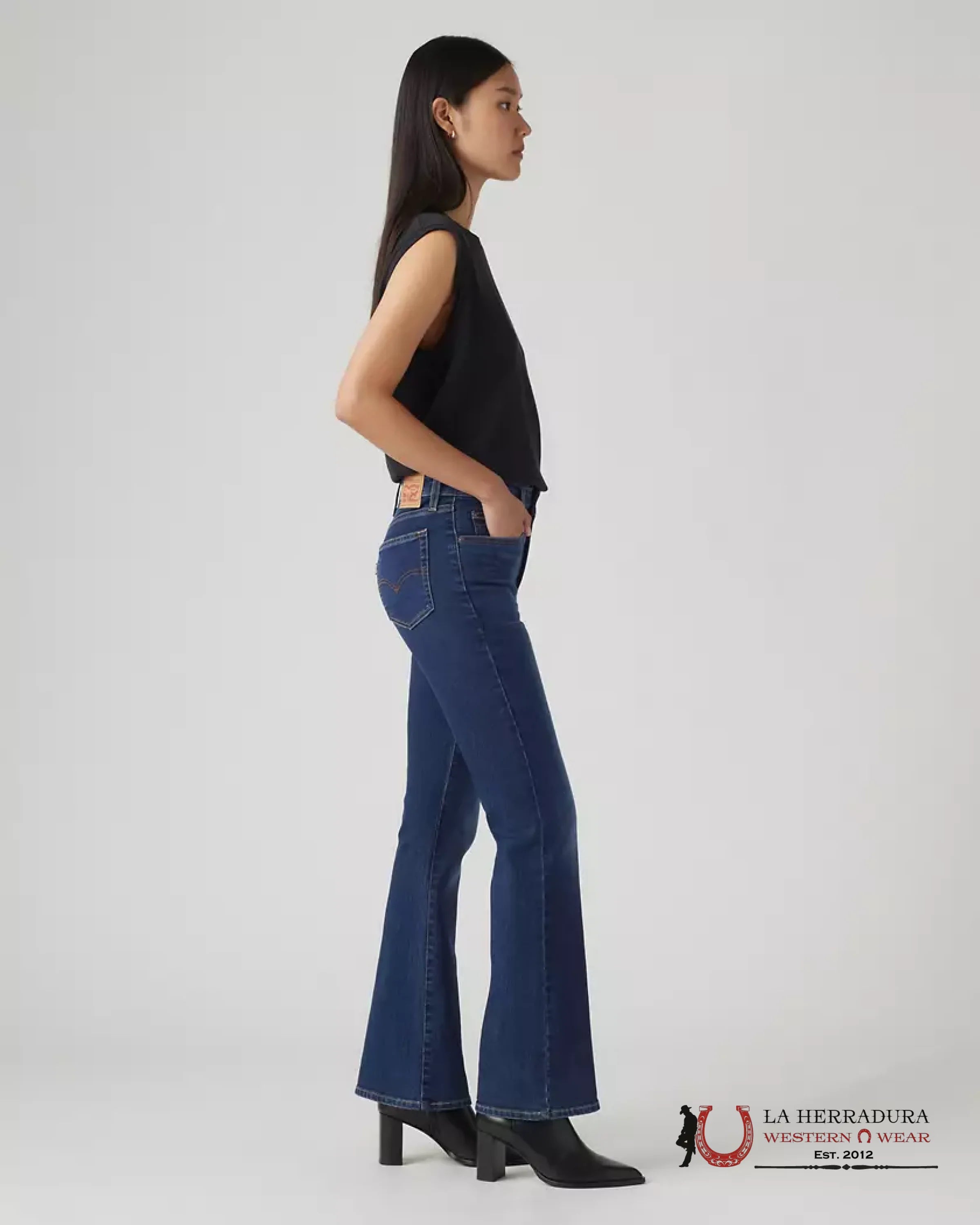 725 High Rise Bootcut Women’s Jeans - Eternal Indigo - Dark Wash - 0038 LEVIS JEANS