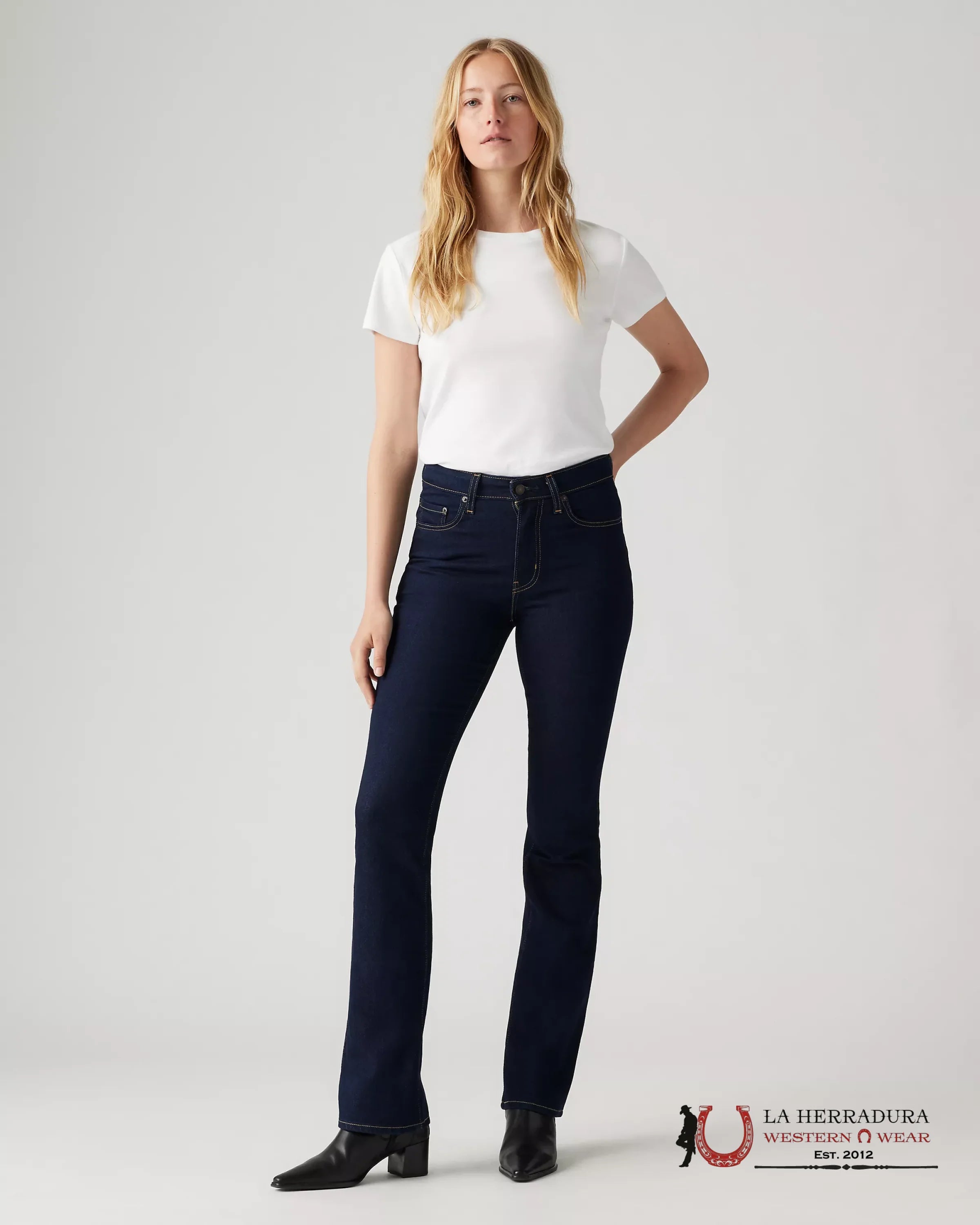 725 High Rise Bootcut Women’s Jeans - Lapis Dark Horse - Dark Wash - 0050 LEVIS JEANS