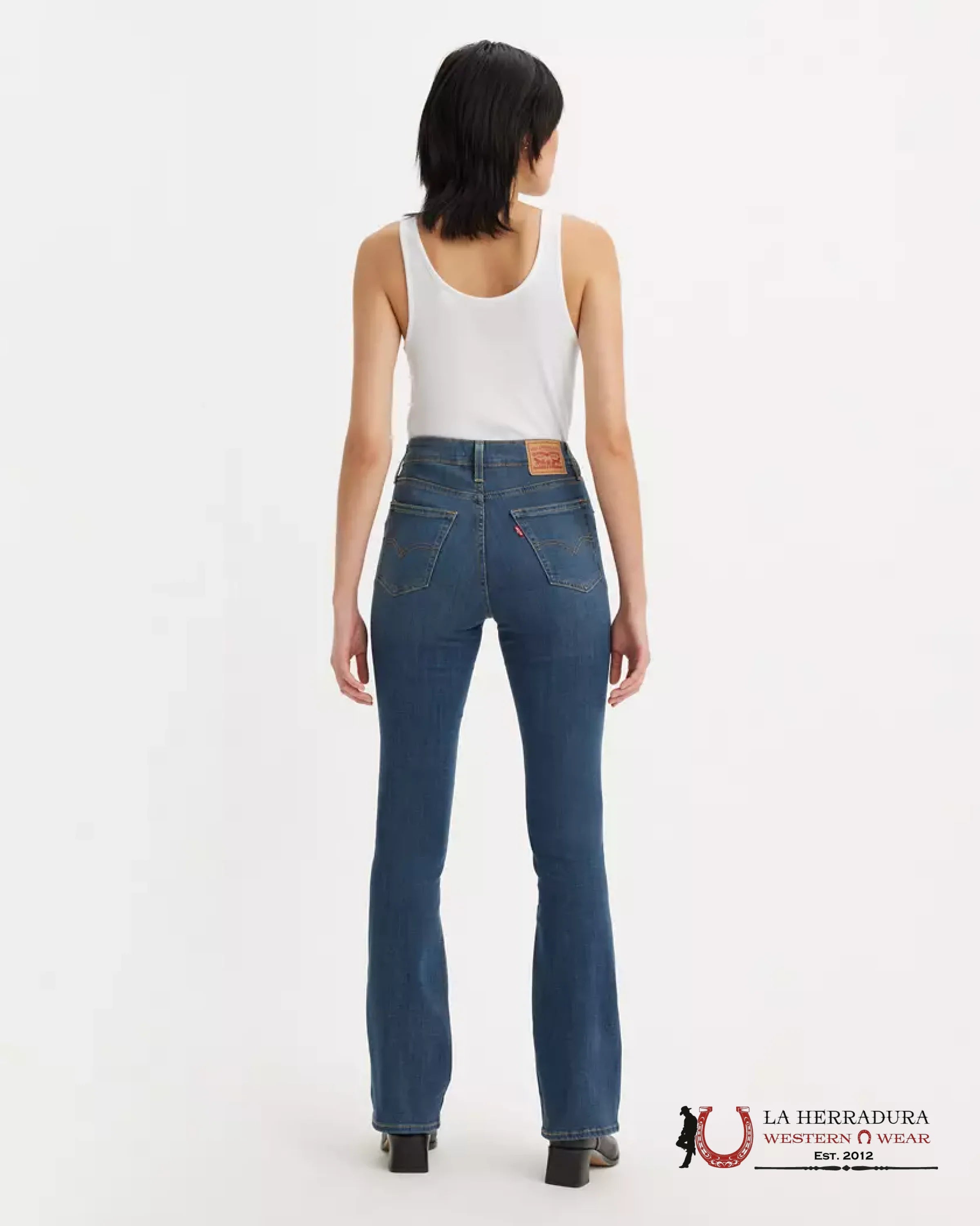 725 High Rise Bootcut Women’s Jeans Tore It Up - Dark Wash 0121 LEVIS JEANS