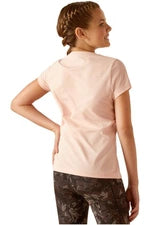 ARIAT KIDS TSHIRT -GIRLS ROSE  SHIELD 10048554