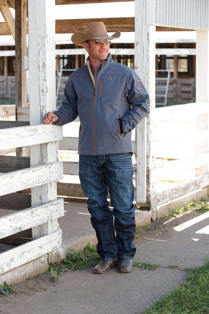 CINCH MENS BONDED JACKET BLUE-MWJ1567015