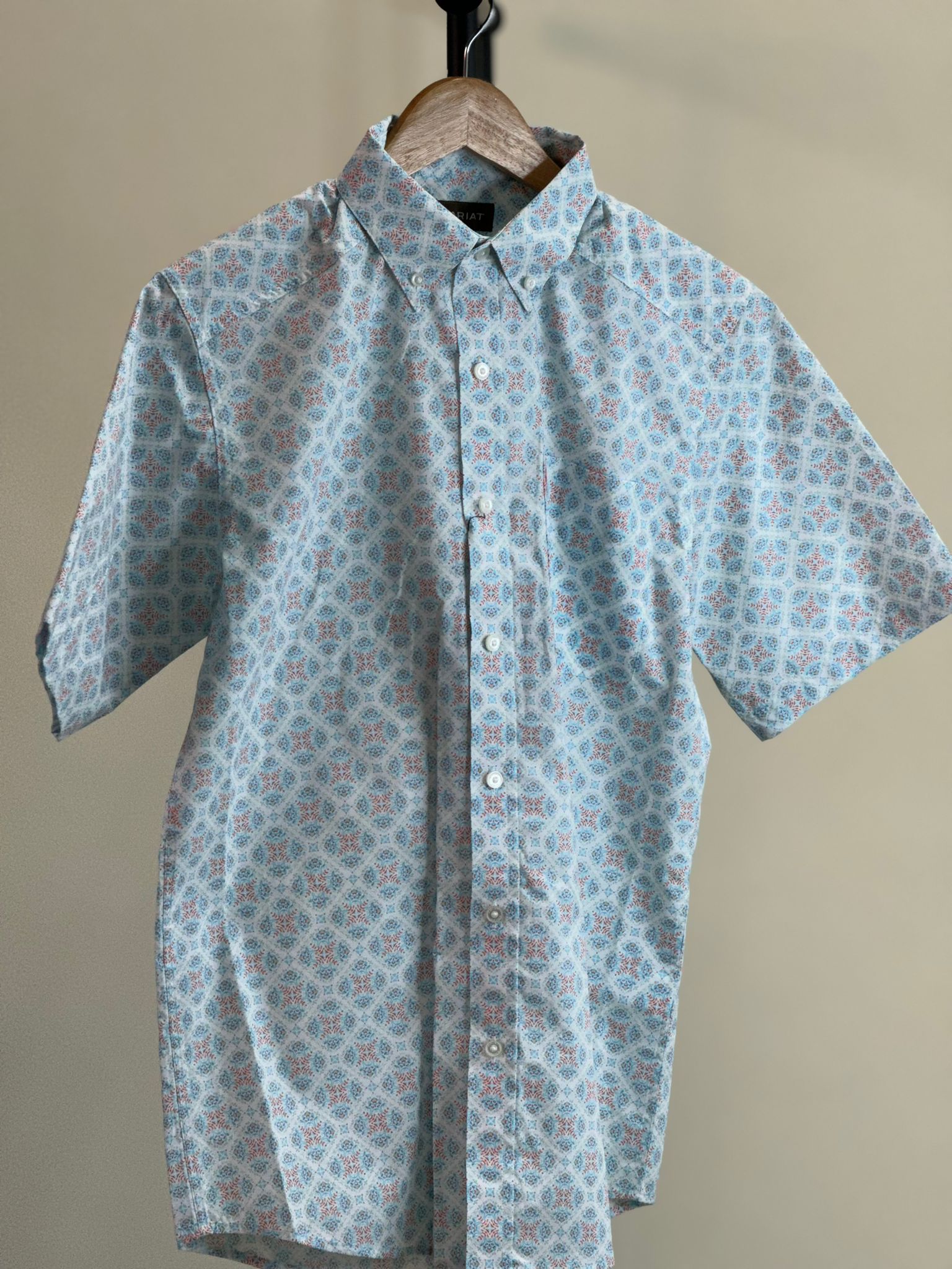 ARIAT KAI AQUA CLASSIC FIT SHORT SLEEVE SHIRT