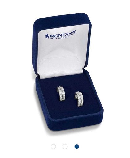 Pendientes de aro Montana Silversmith Starlight Stillwater