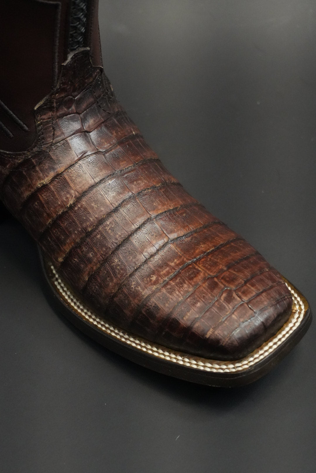 CUADRA MENS BOTA DE FUSCUS LOMO BELLY Y BALTICO CAFE SQ. TOE CU975