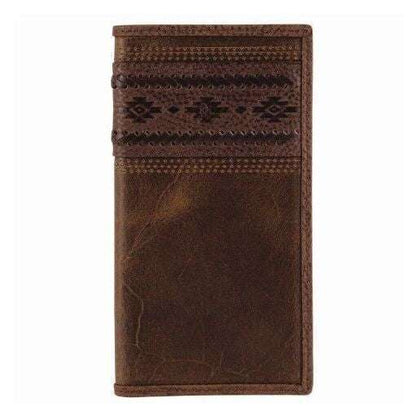 RED DIRT BROWN WOVEN RODEO WALLET- 2510138762