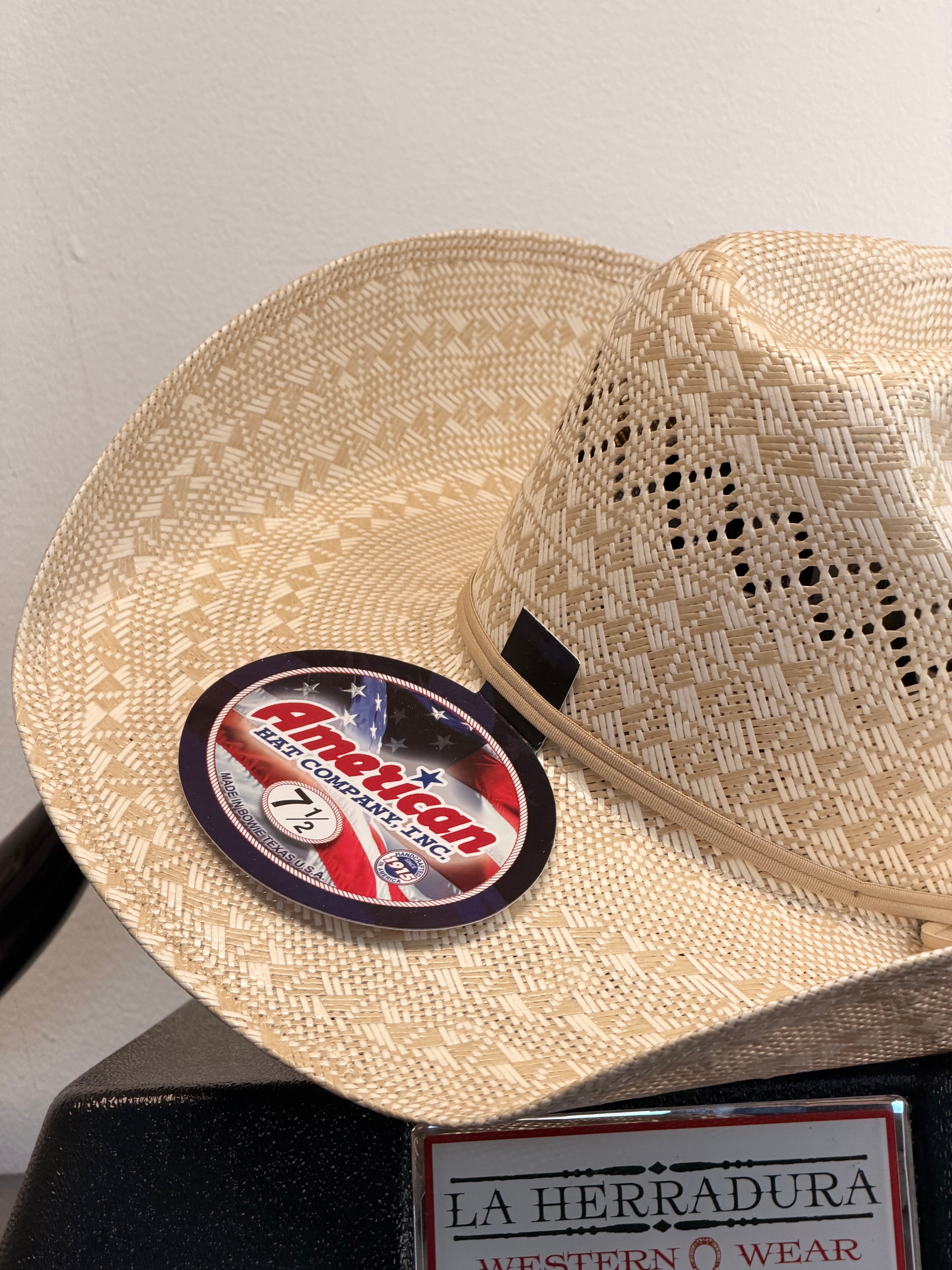 6400 AMERICAN HAT STRAW HAT STYLE