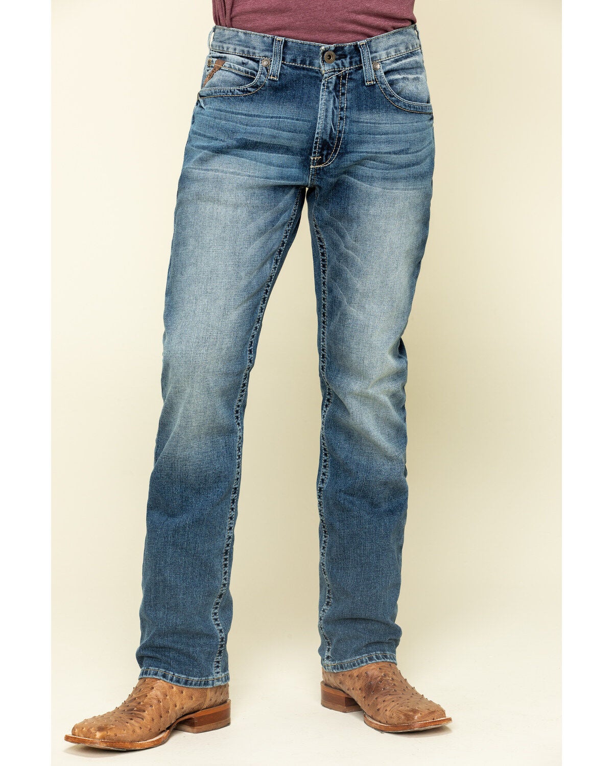 ARIAT MEN’S M4 DAKOTA LOW STACKABLE SLIM STRAIGHT CUT JEAN - 10032086