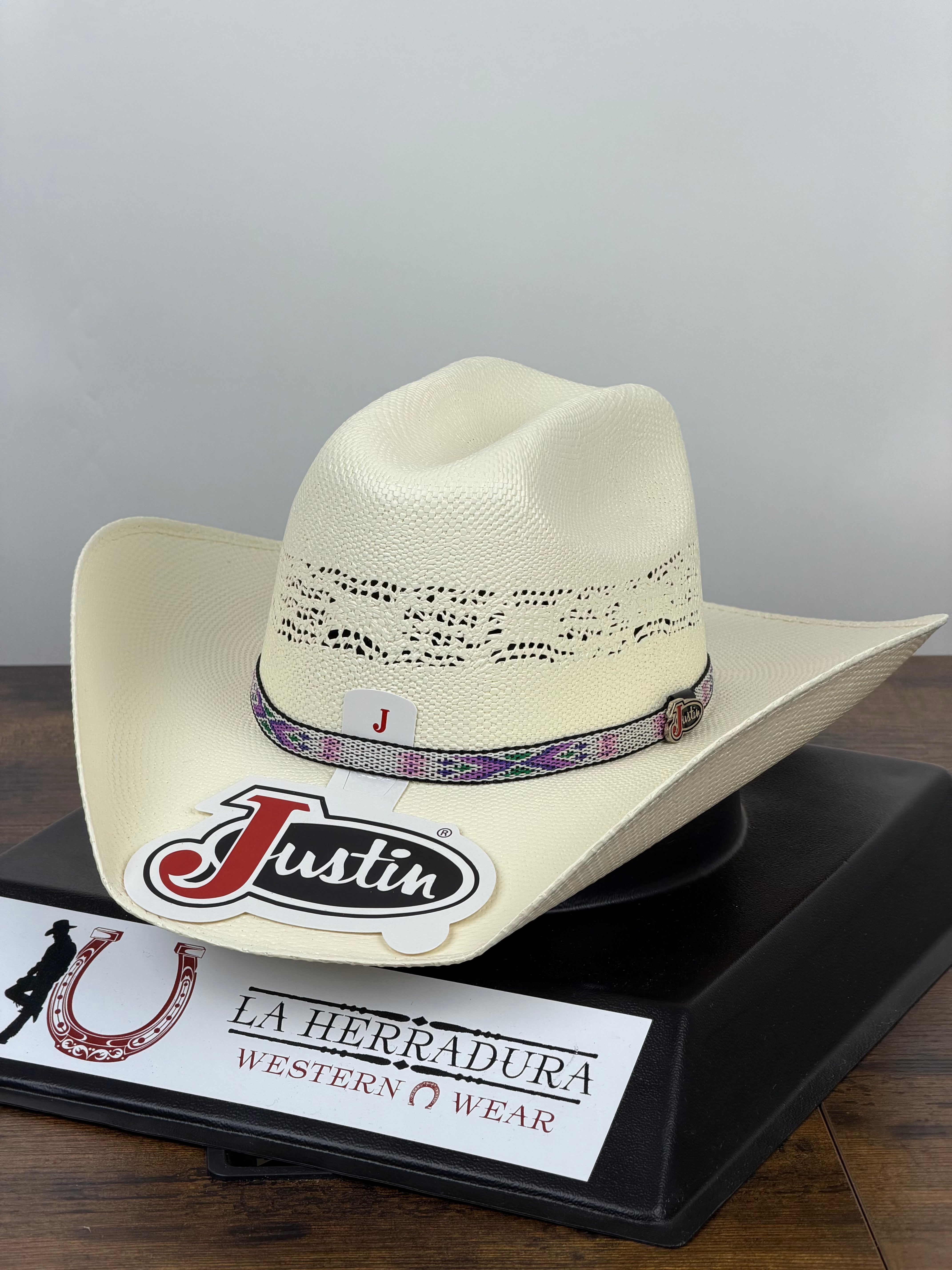 JUSTIN WILDER KID STRAW HAT JUS12202