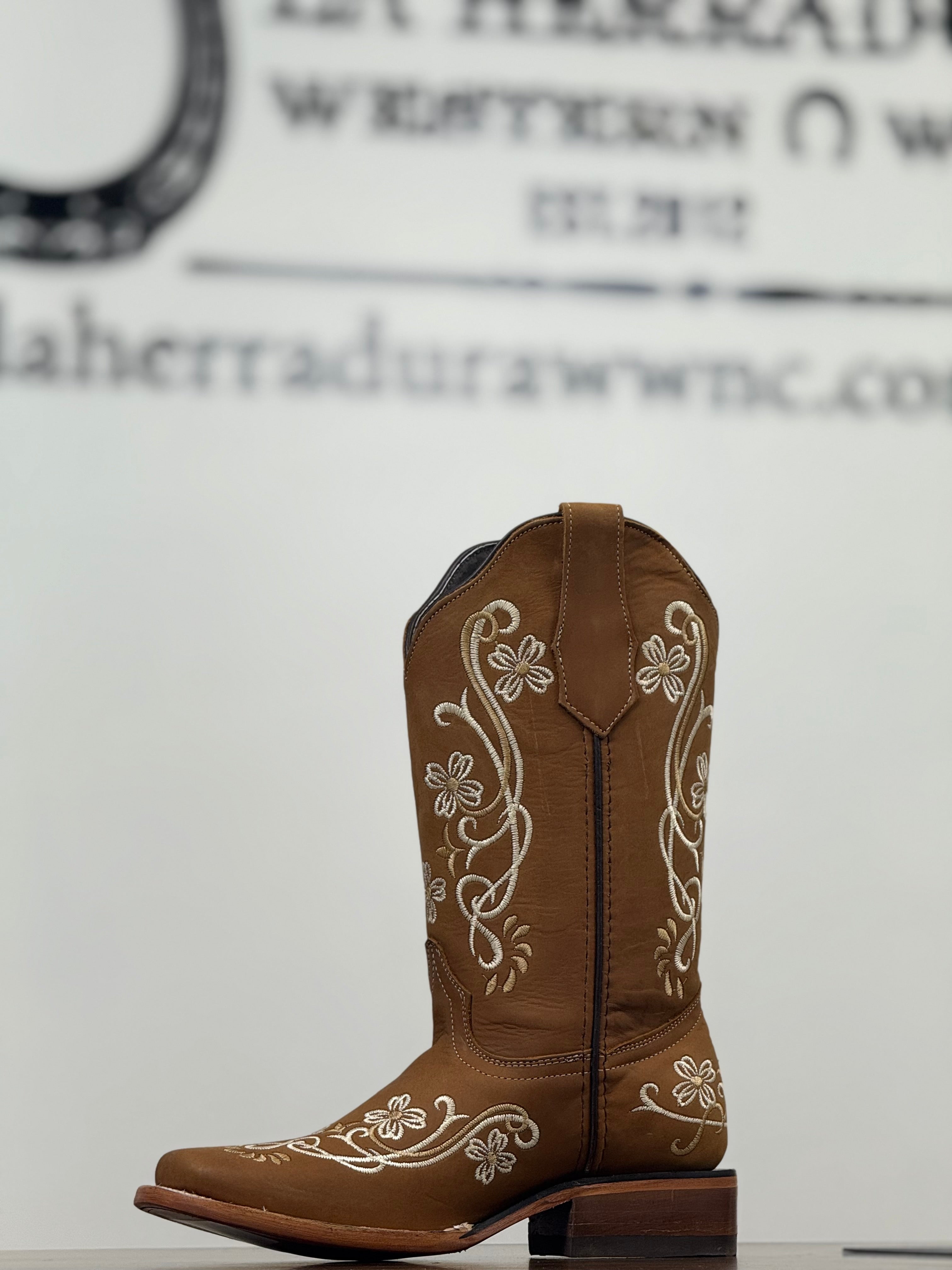 AGAVE MARIAN CRAZY CAFÉ CUERO WOMEN BOOT