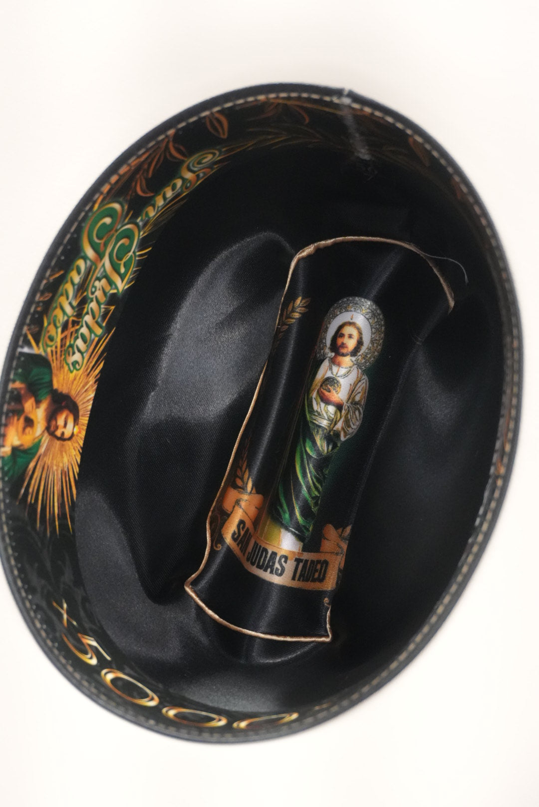 LA HERRADURA 5000X SAN JUDAS TADEO COPA CHICA BRIM 3 1/2 ESTILO SINALOA