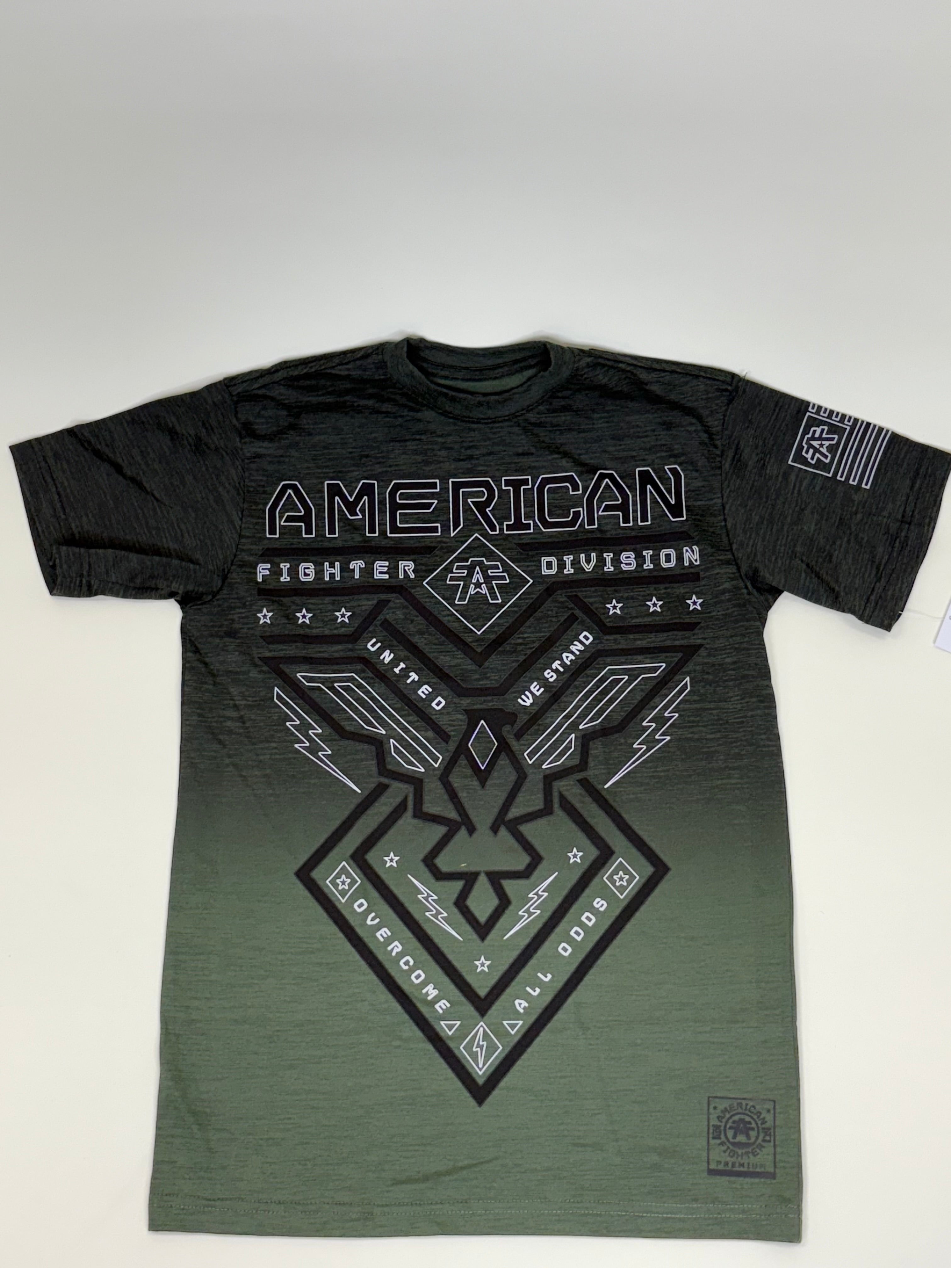 AMERICAN FIGHTER  T-SHIRT DUGGER DARK GREEN