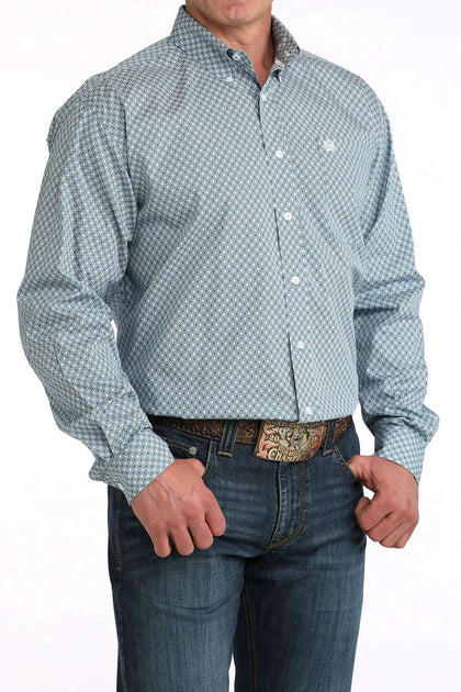 CAMISA CINCH HOMBRE AZUL MTW1106048