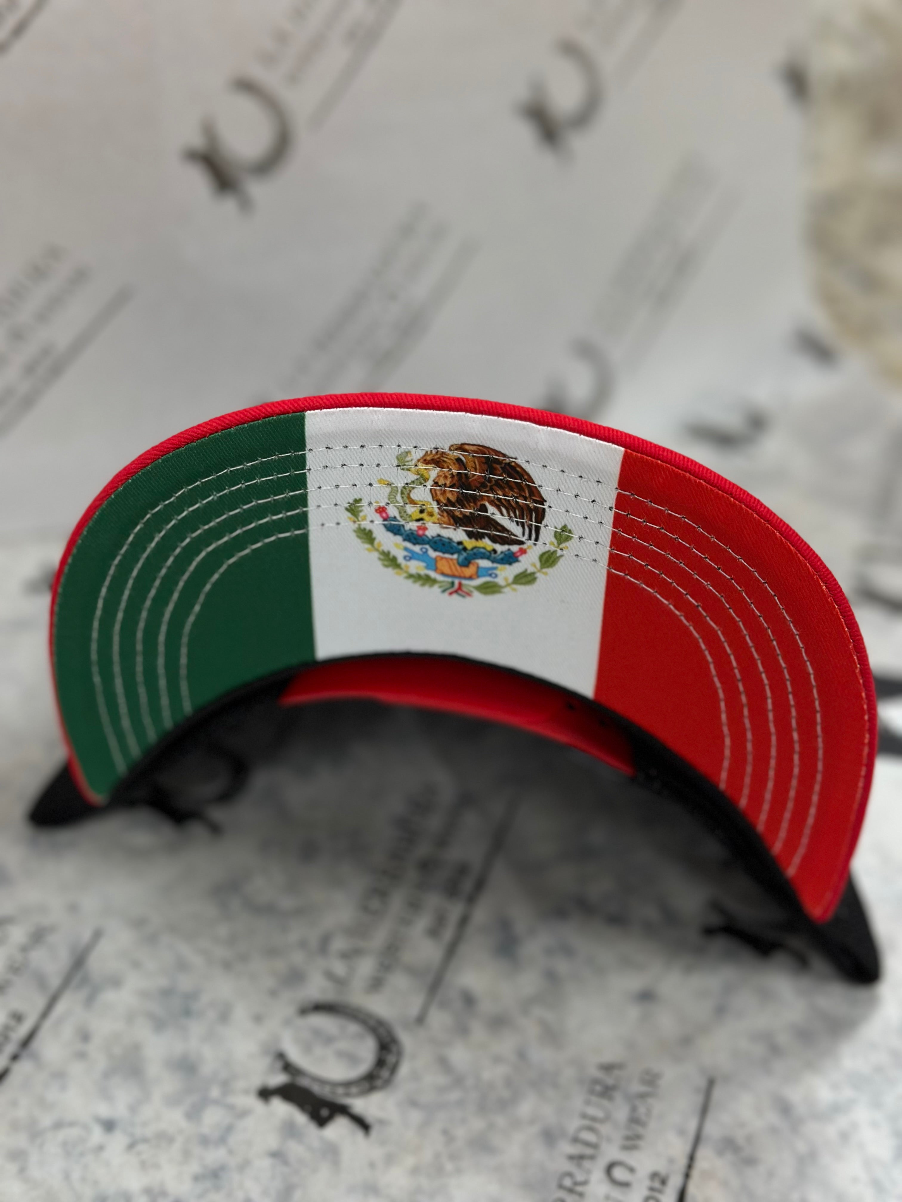 LOST CALF MEXICO COLOR LOGO RED CAP