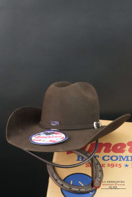 7X American Felt Hat Chocolate RC