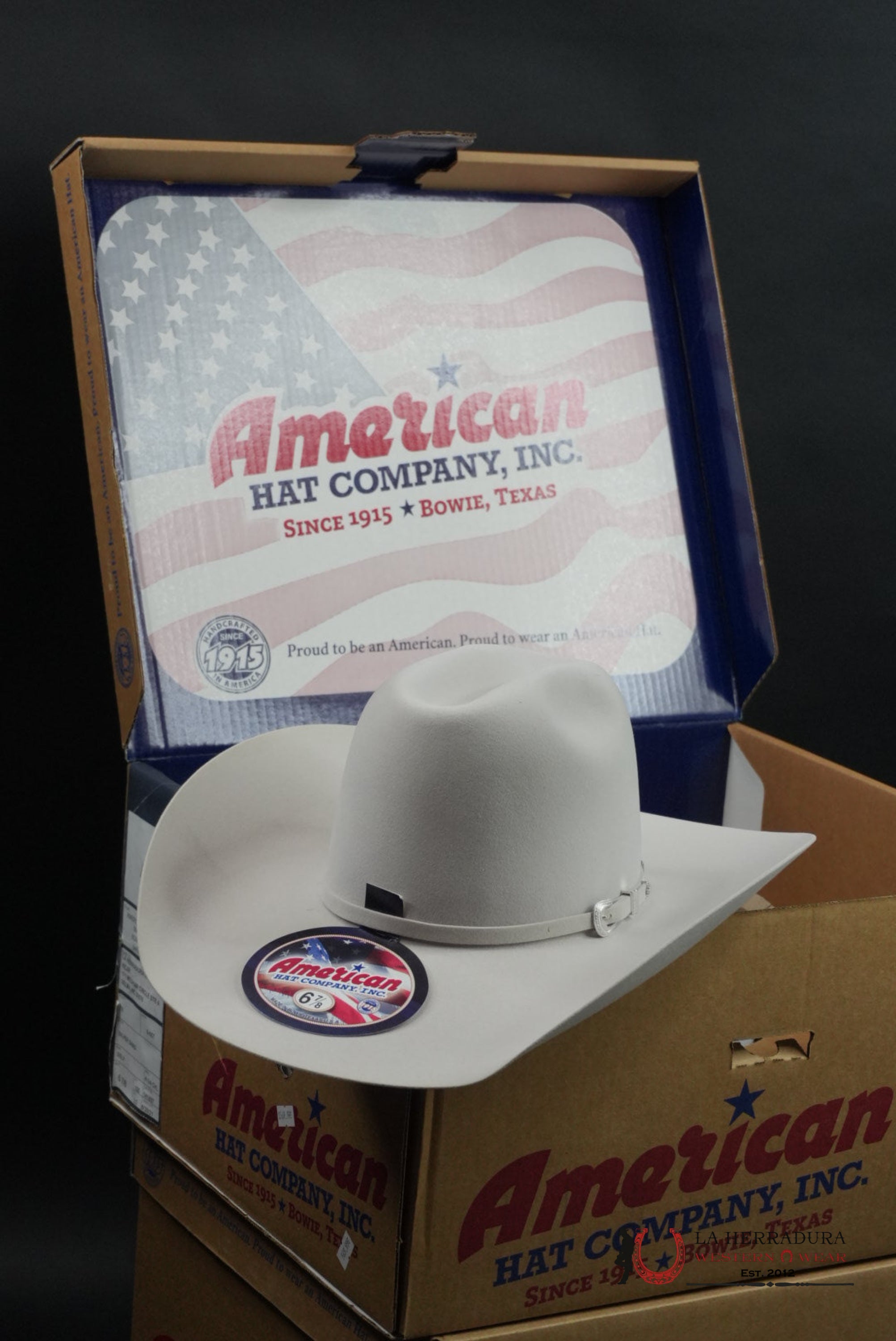 7X American Felt Hat Silver Sand TEJANA