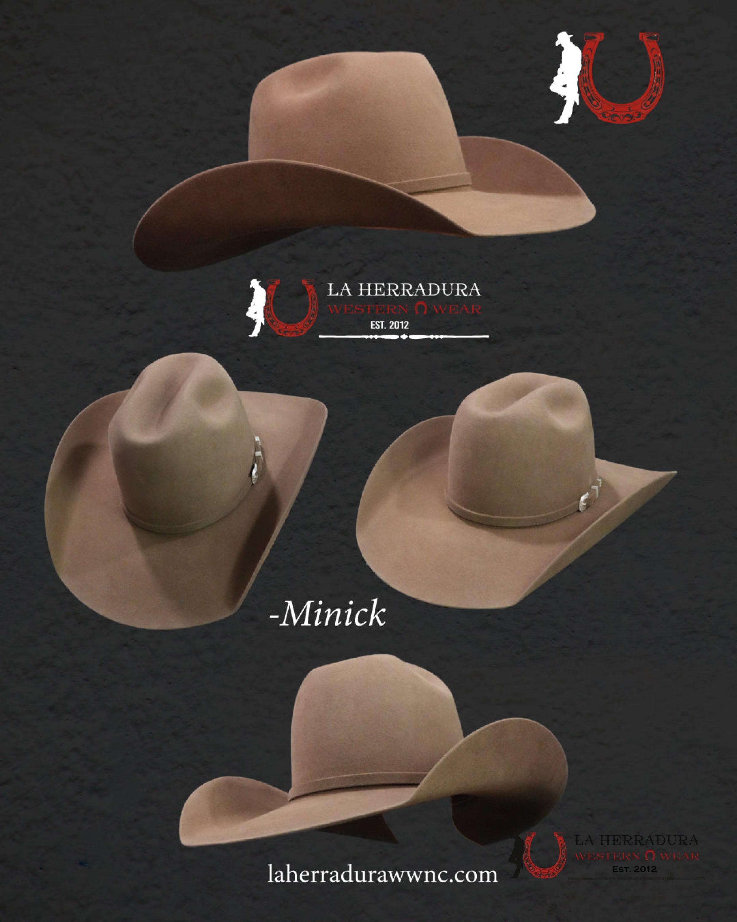 7X American Felt Hat Tuscan TEJANA