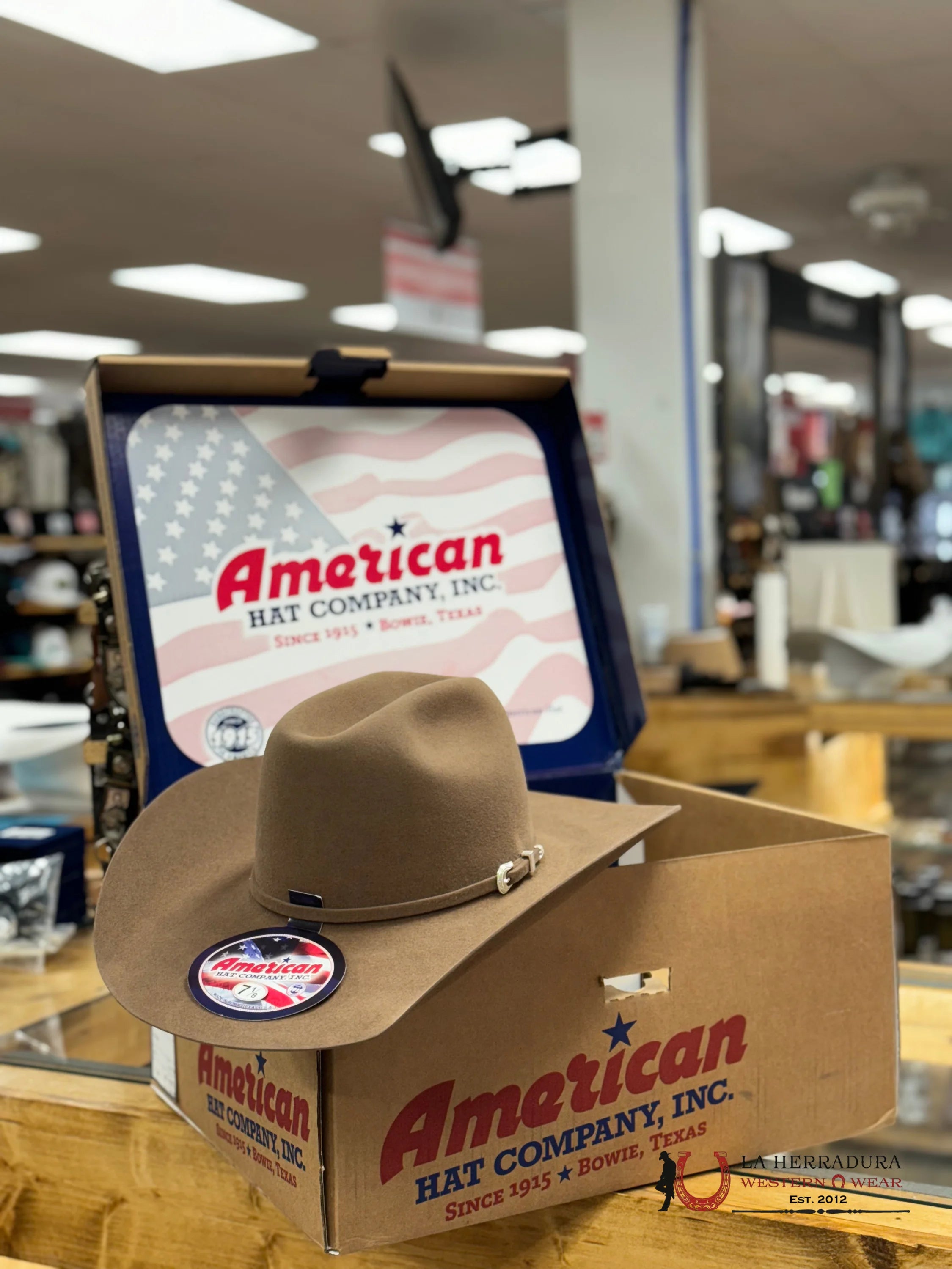 7X American Felt Hat Tuscan Tejana