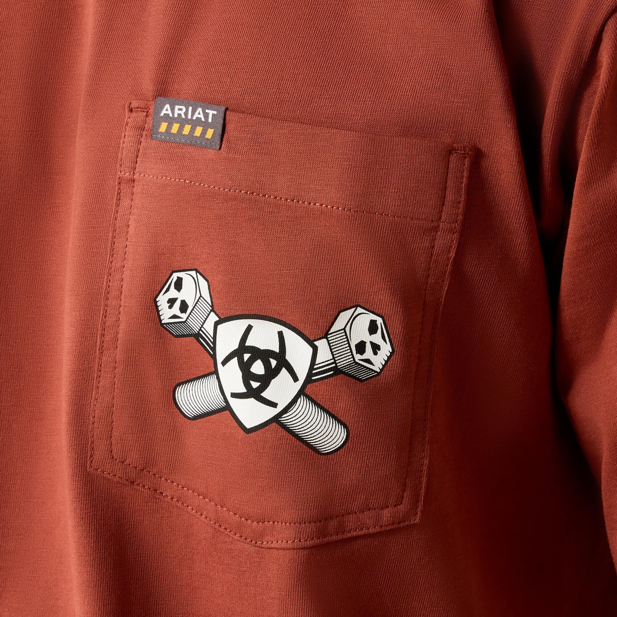 ARIAT MENS SHIRT BRANDY SNIFTER 10071369