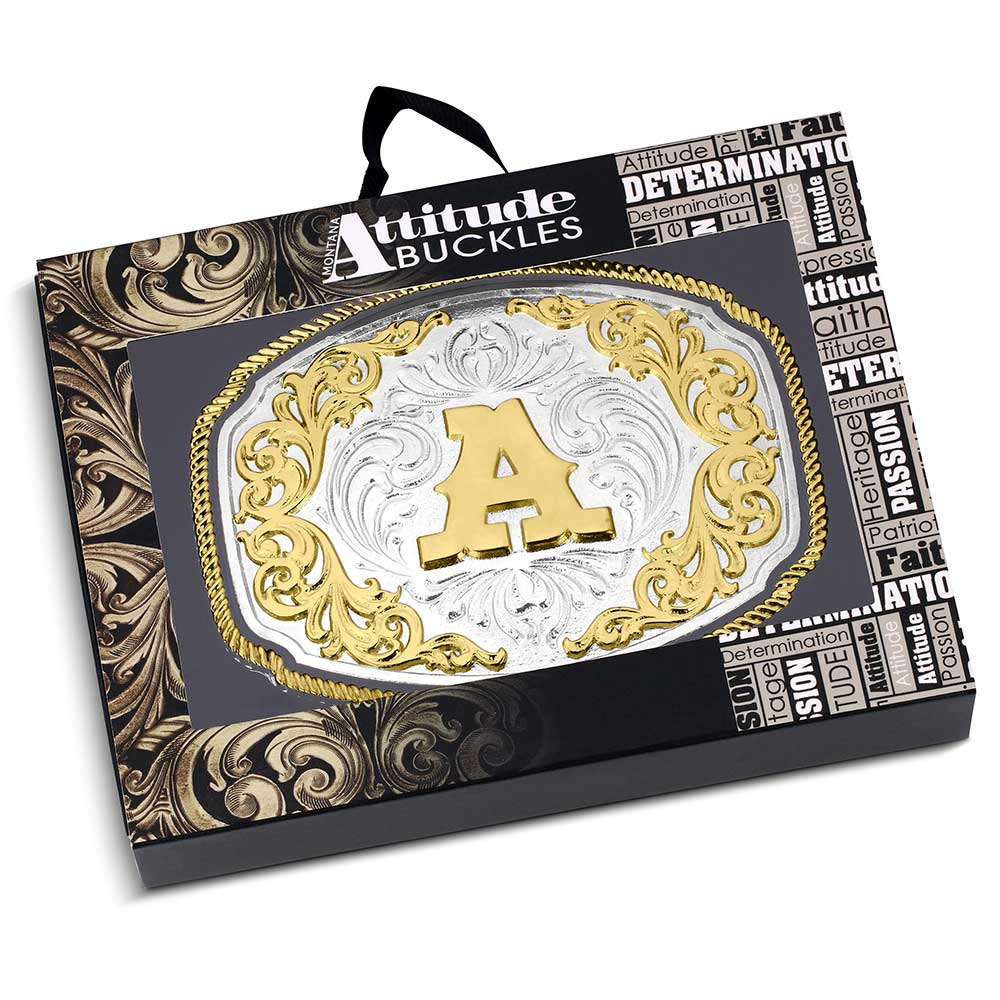 MONTANA SILVERSMITH LETTER “A” WESTERN INITIAL