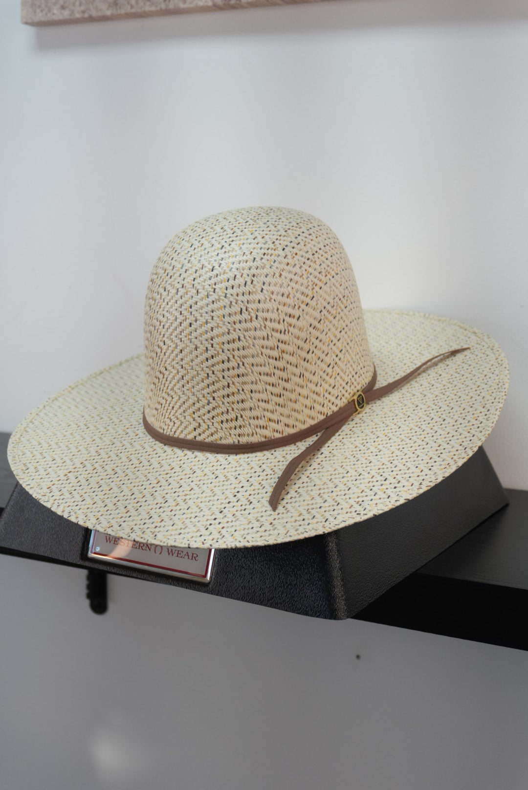 HERRADURA OPEN CROWN STRAW HAT SVO35 CHISPAS