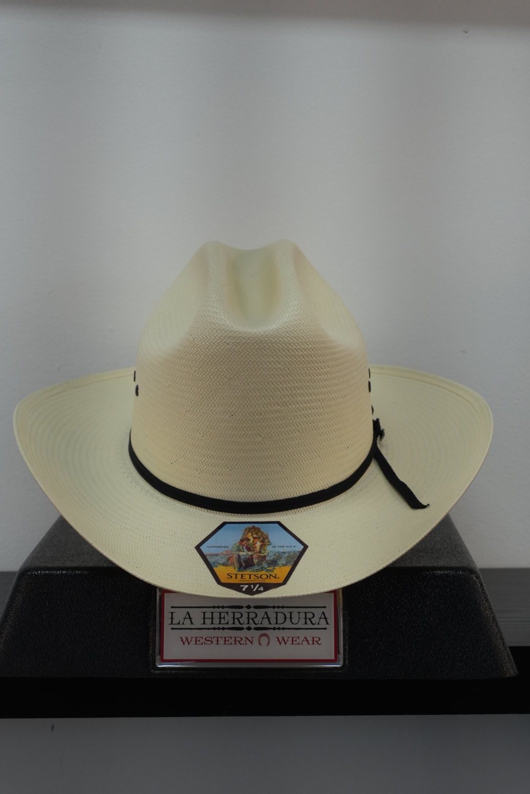 STETSON 10x Rancher 81 BLACK EVE SOMBRERO SINALOA BRIM 3 1/2 STYLE