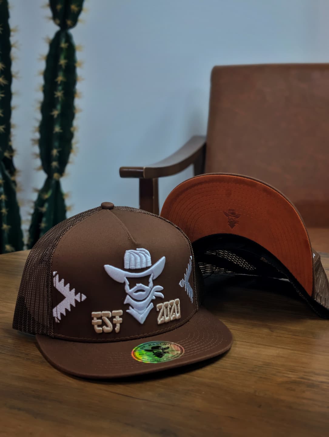 DE RANCHO HATS SNAPBACK VAQUERO BRONW