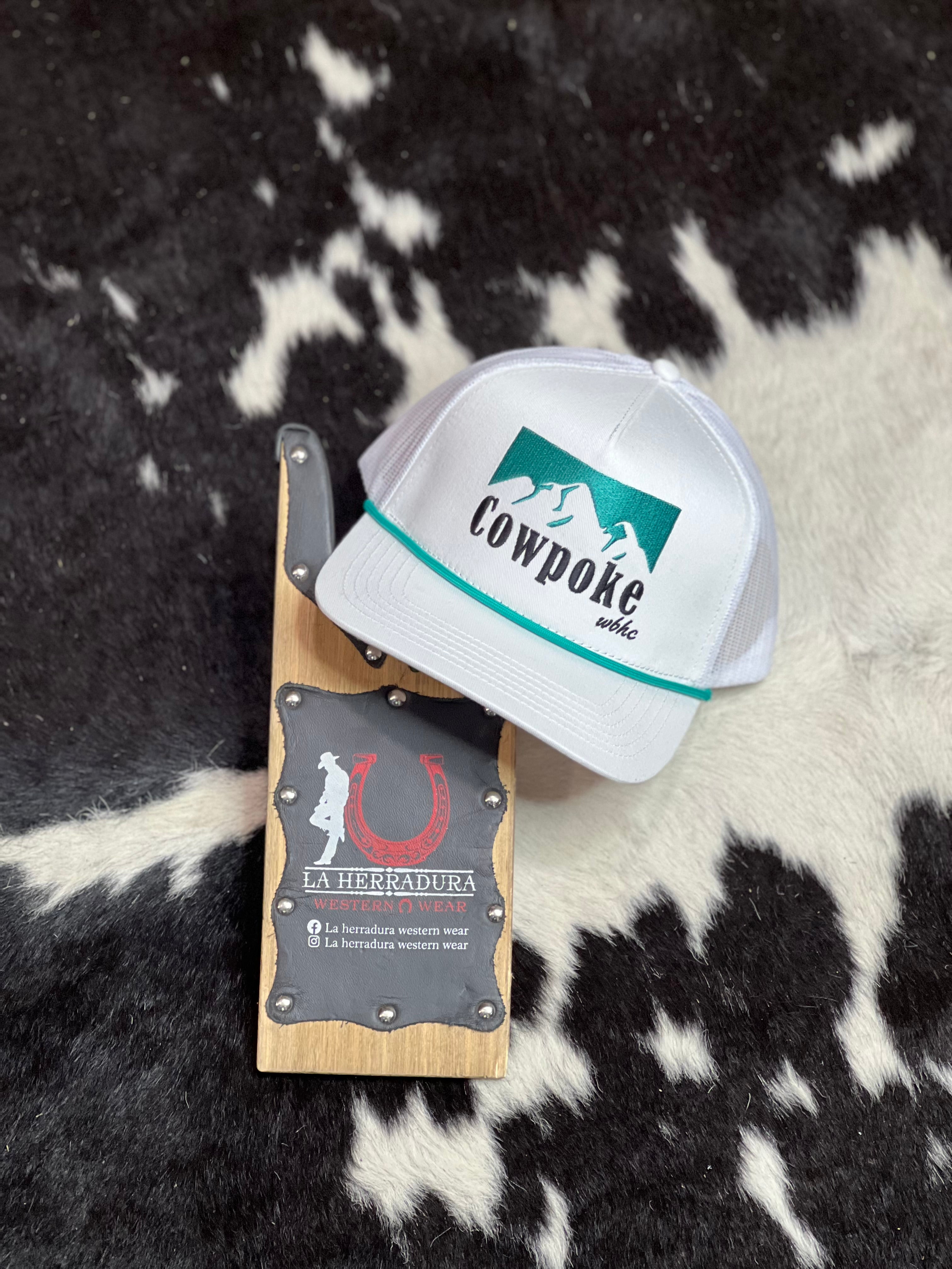 WHISKEY RANCH WHITE LOGO BLACK/TEAL