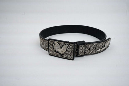 BELT OF SILVER SPURS COCKFIGHTING