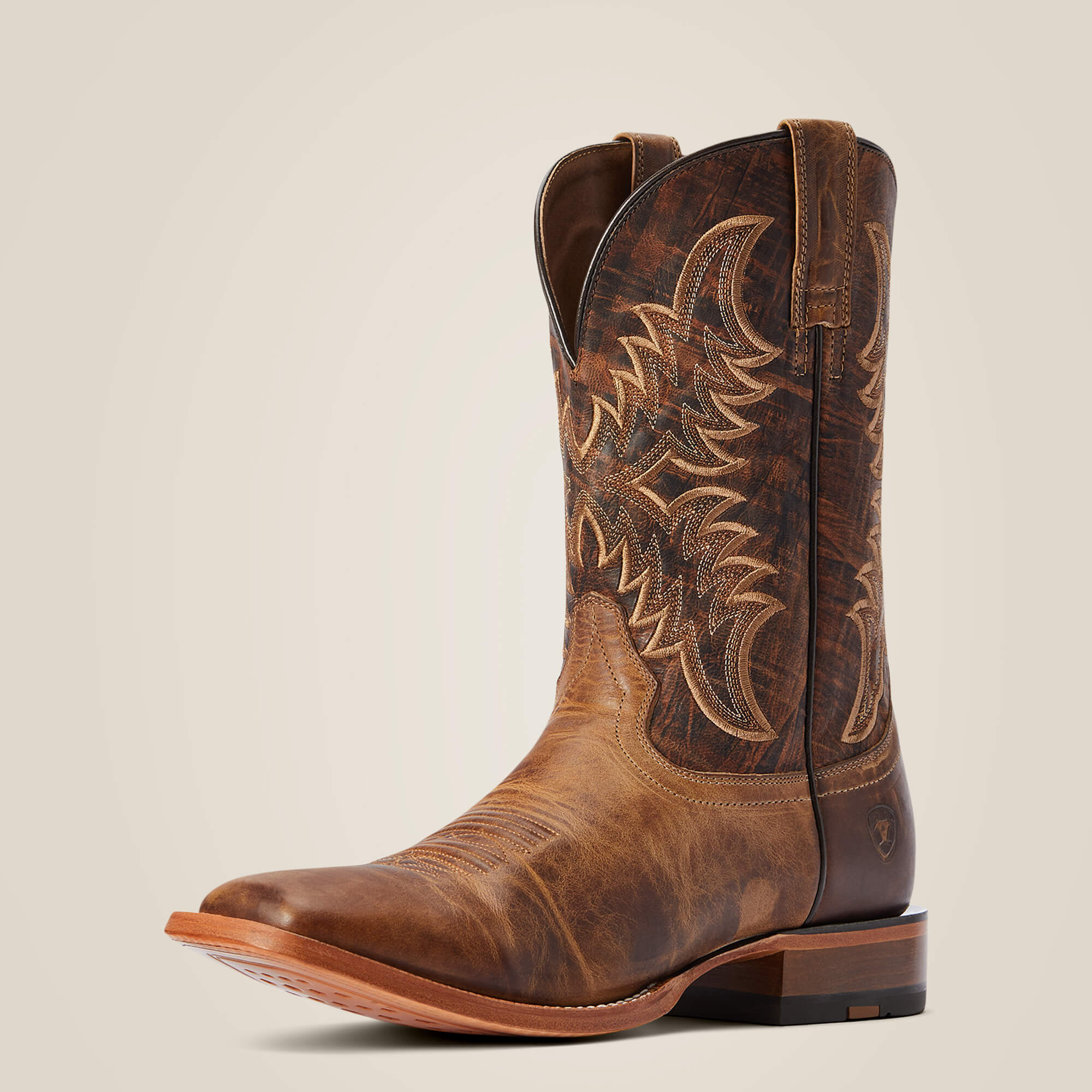 MENSARIAT POINT RYDER COWBOY BOOT BURNT BROWN 2471