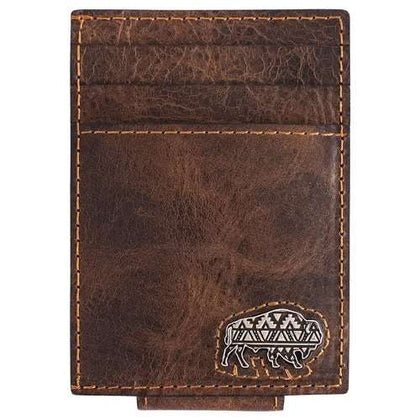 RED DIRT HAT CARD CASE W/MAGNETIC CLIP WALLET-2520638753