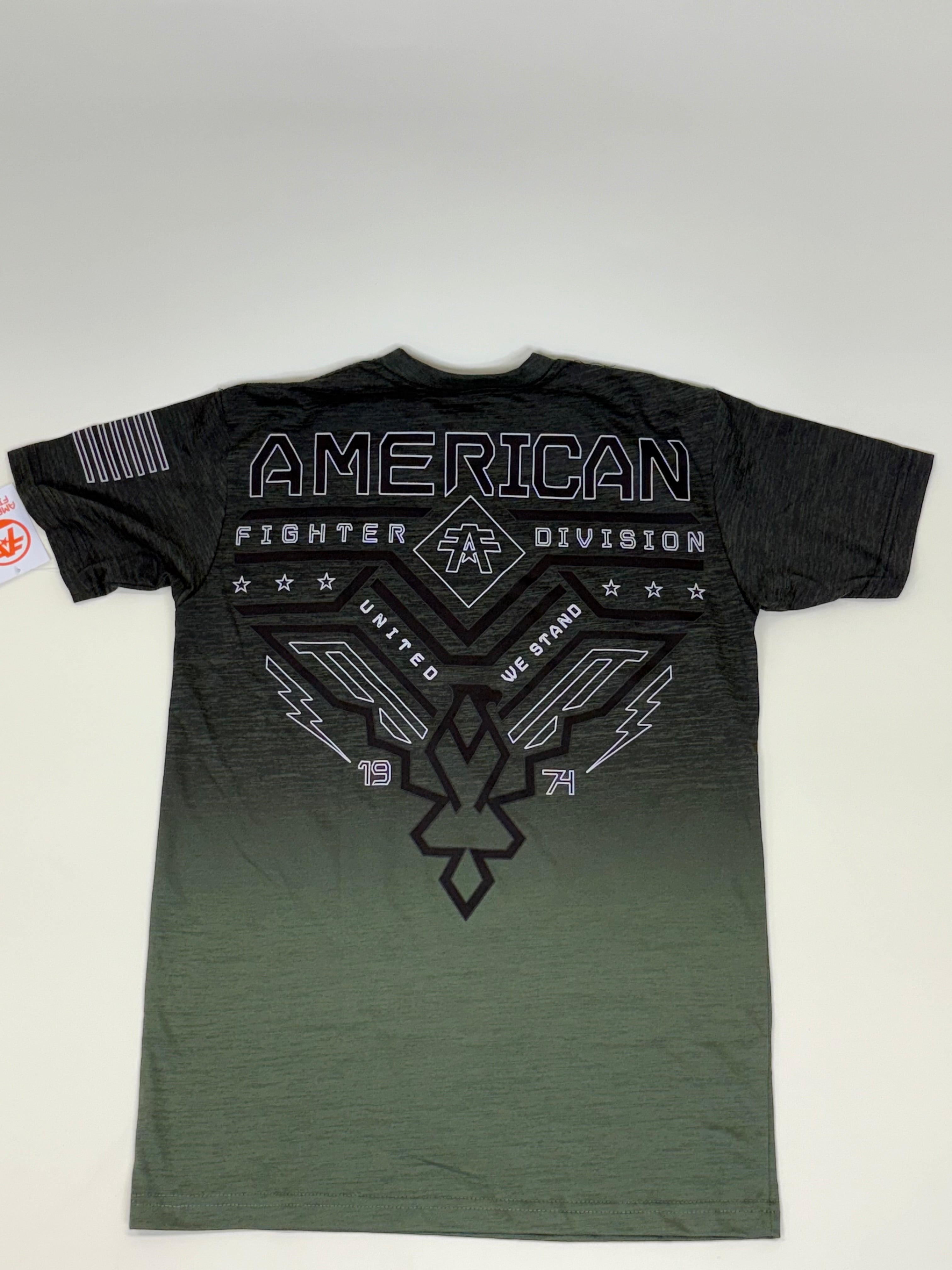 AMERICAN FIGHTER  T-SHIRT DUGGER DARK GREEN