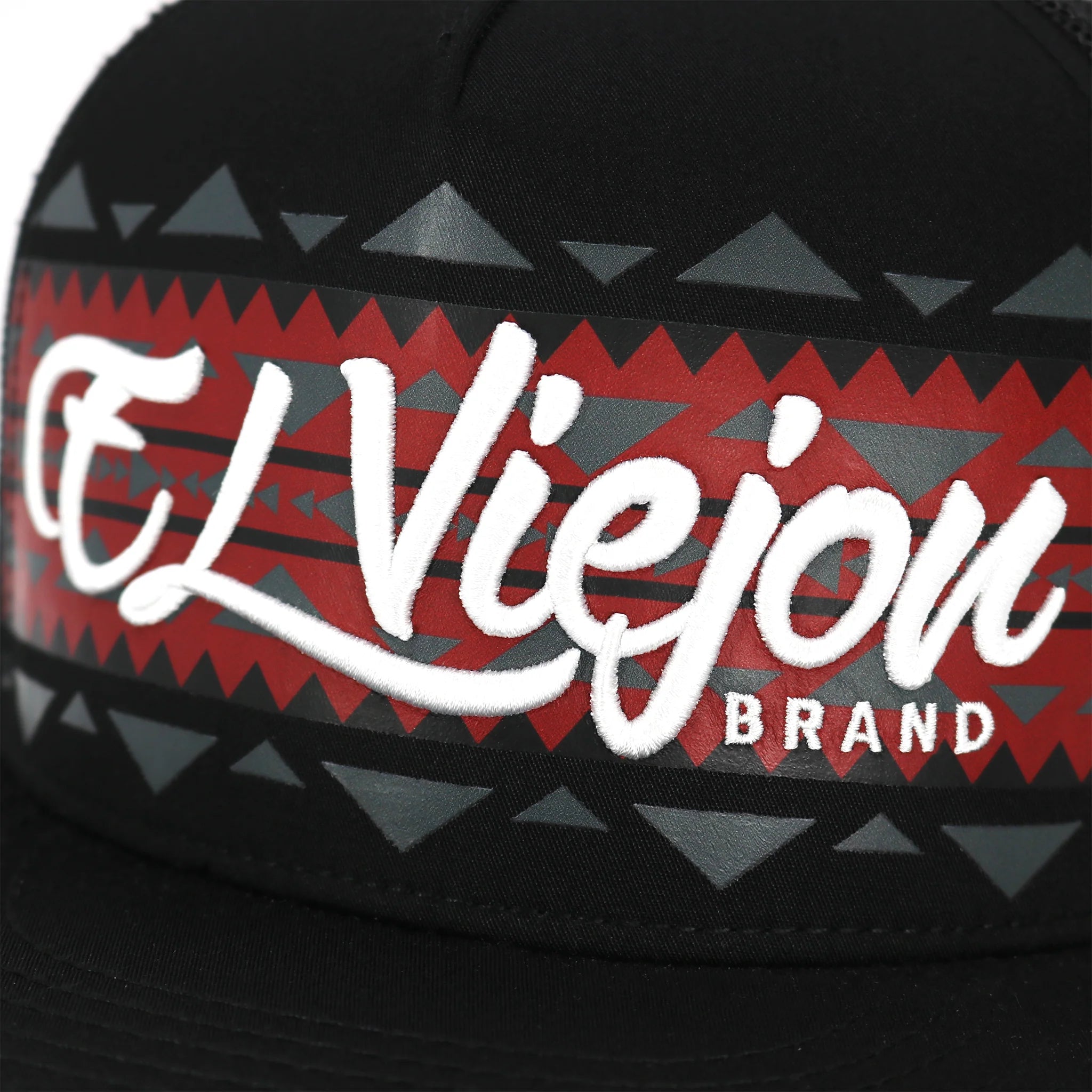 EL VIEJON ARIZONA BLACK FLAT VISOR HAT