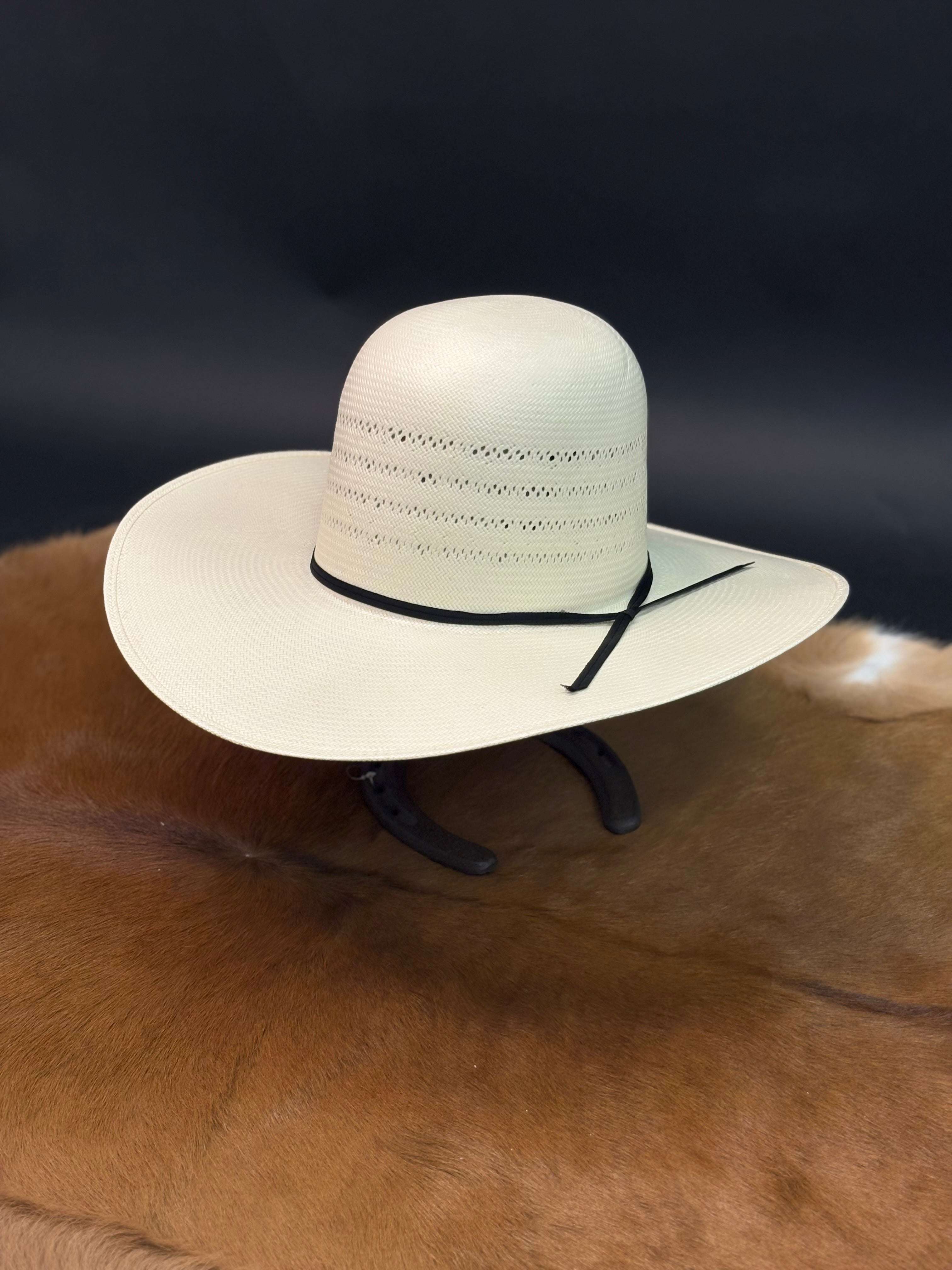 RDR 0230 OPEN CROWN STRAW HAT 30x Laherradurawwnc.com