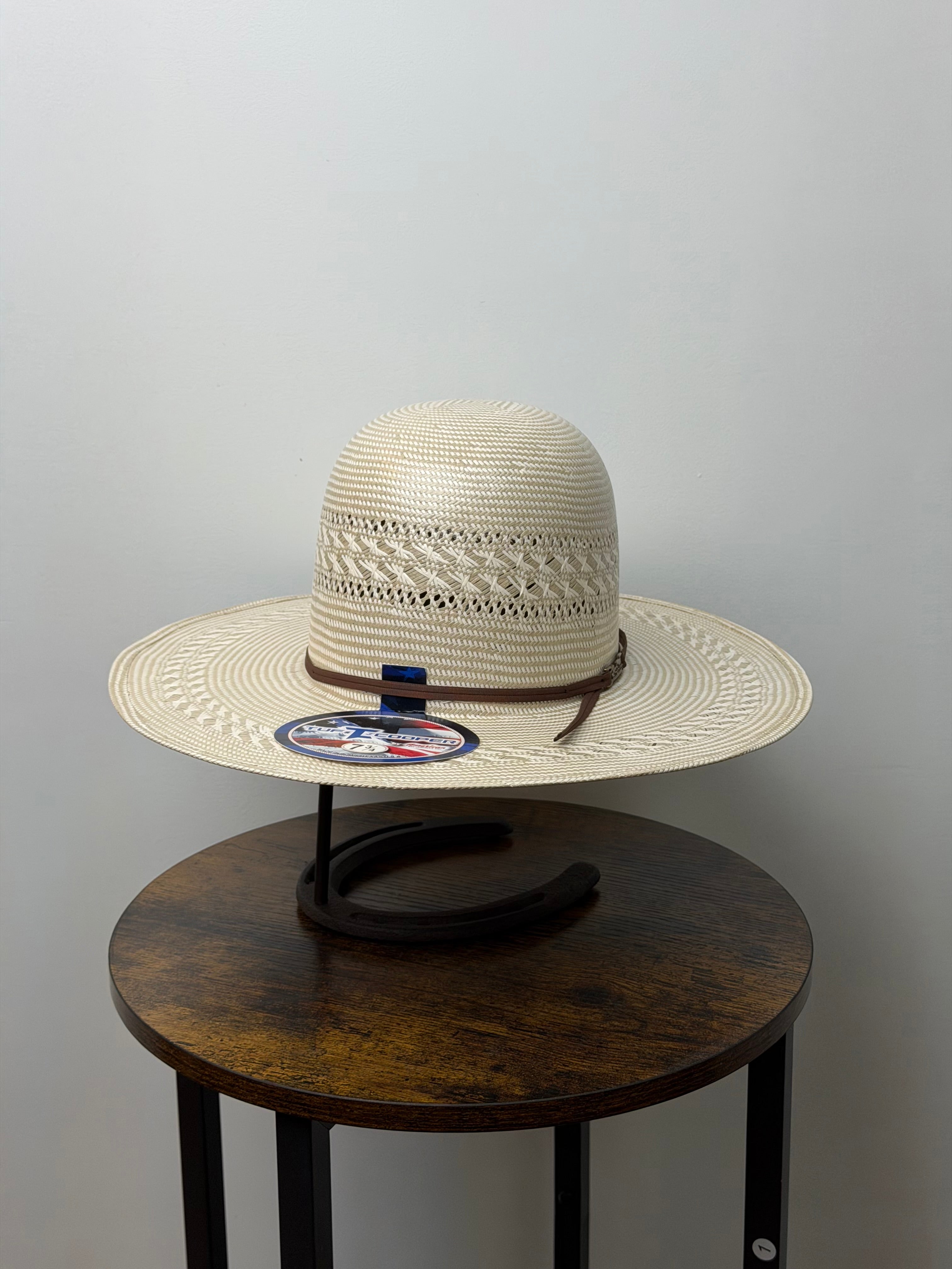 8810 AMERICAN HAT OPEN CROWN STRAW HAT STYLE