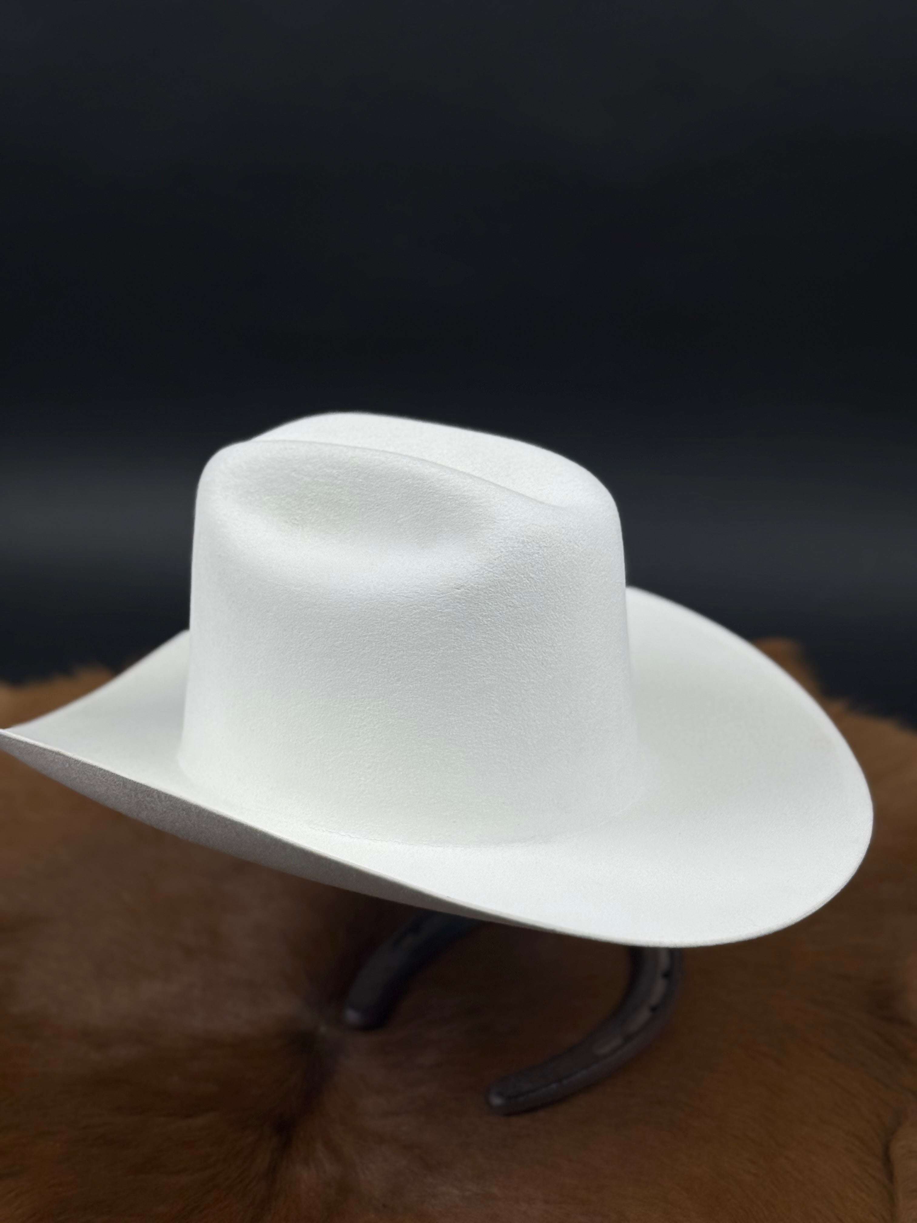 RDR PATRON 4X WHITE FELT HAT Laherradurawwnc.com