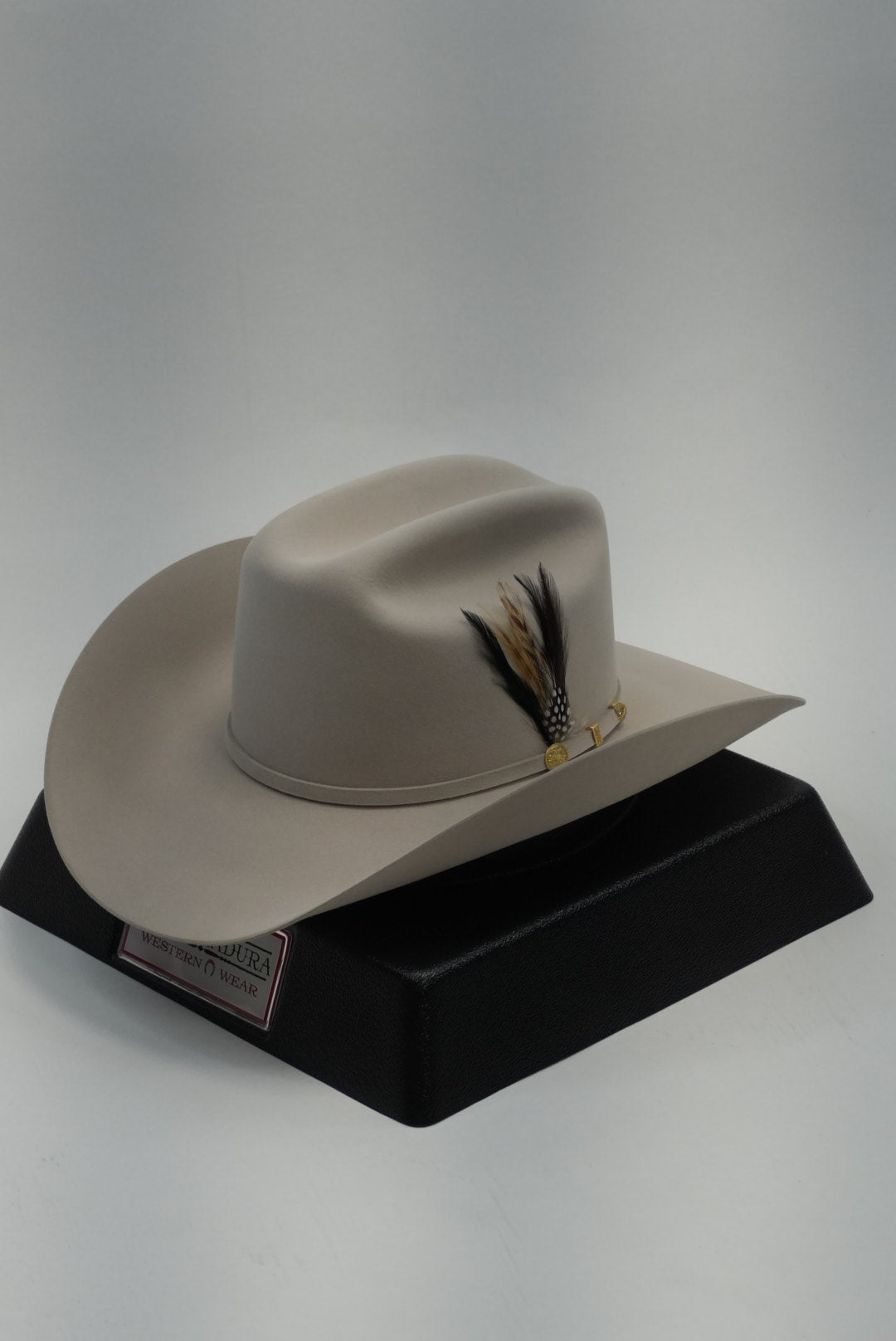 SOMBRERO COWBOY STETSON 100X EL PRESIDENTE VIENTRE PLATA