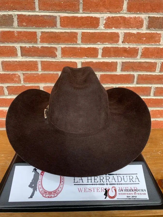 8X Bullhide Montecarlos Cowboy Hat 6 3/4 / Chocolate 3 1/2 Inc Tejana