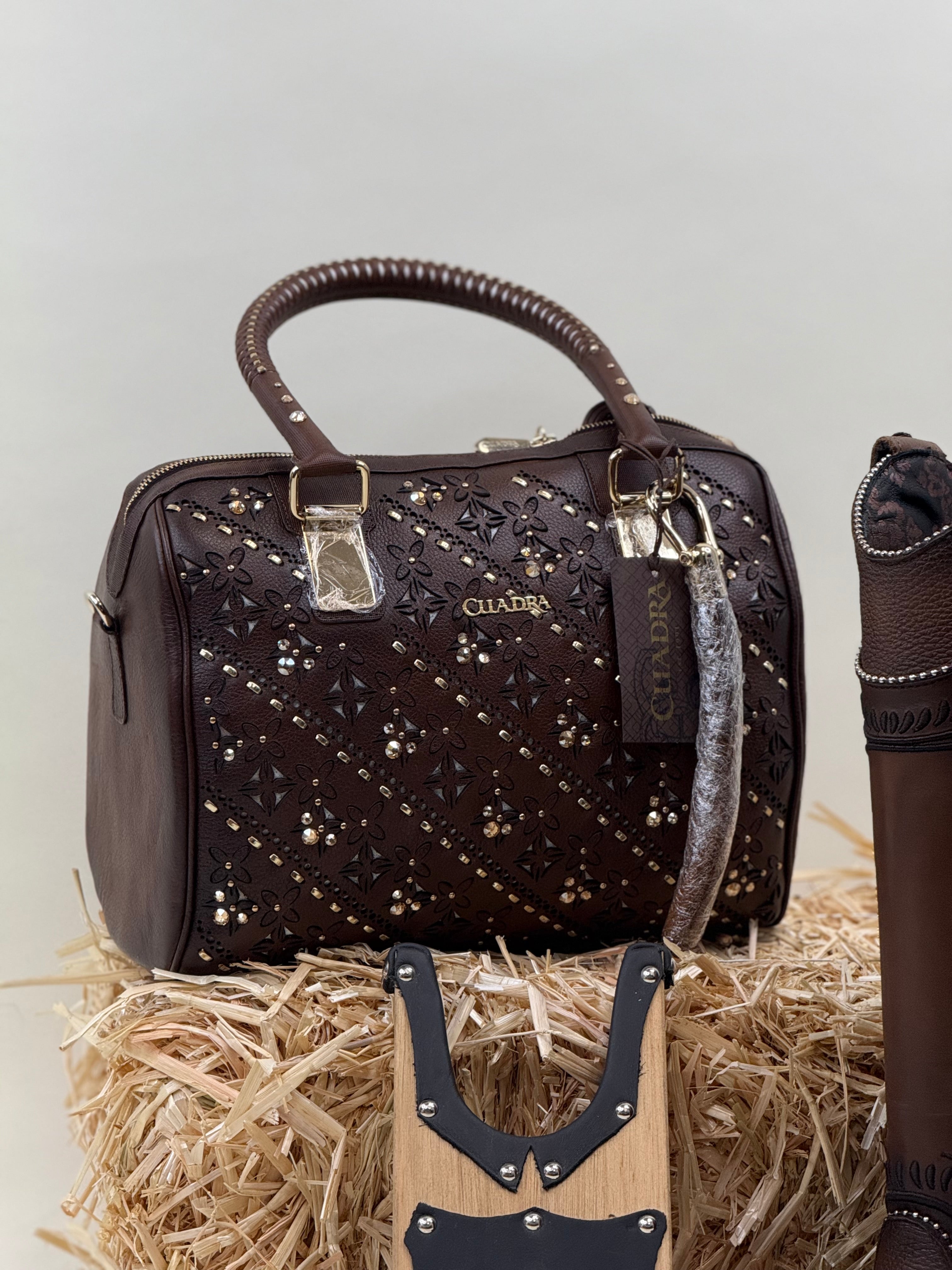 CUADRA BROWN RES BELMONT BAG