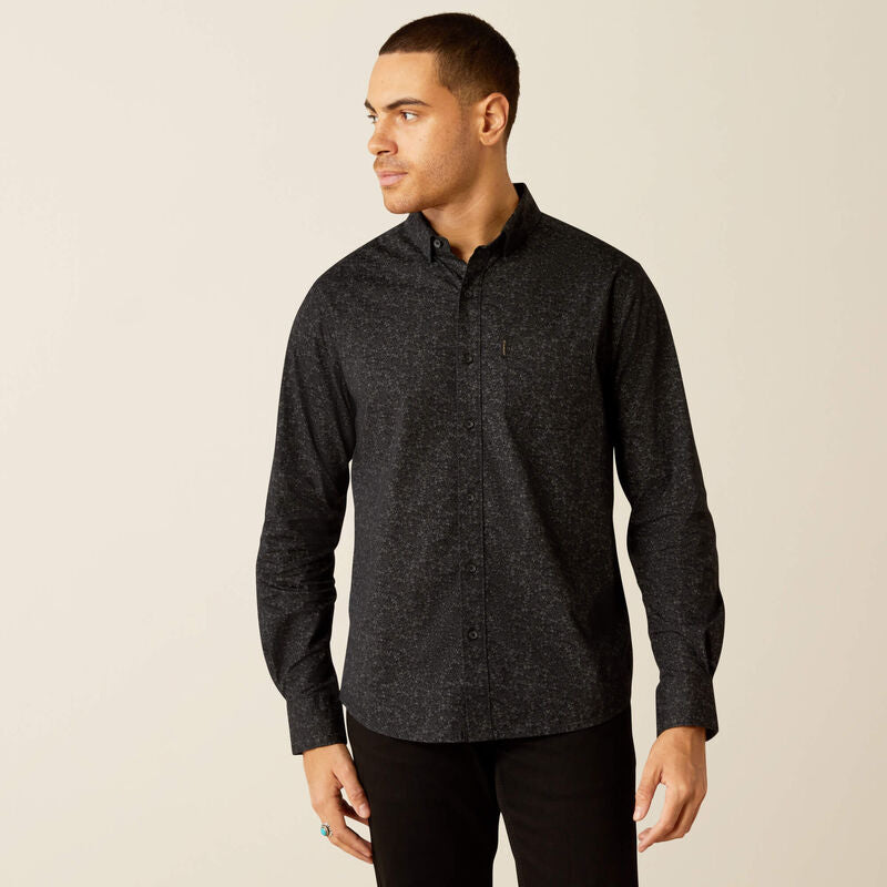 Ariat Marcel Modern Fit Long Sleeve Black - 4063