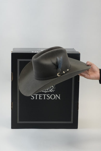 GORRO COWBOY STETSON EL PATRON 30X MIST GREY