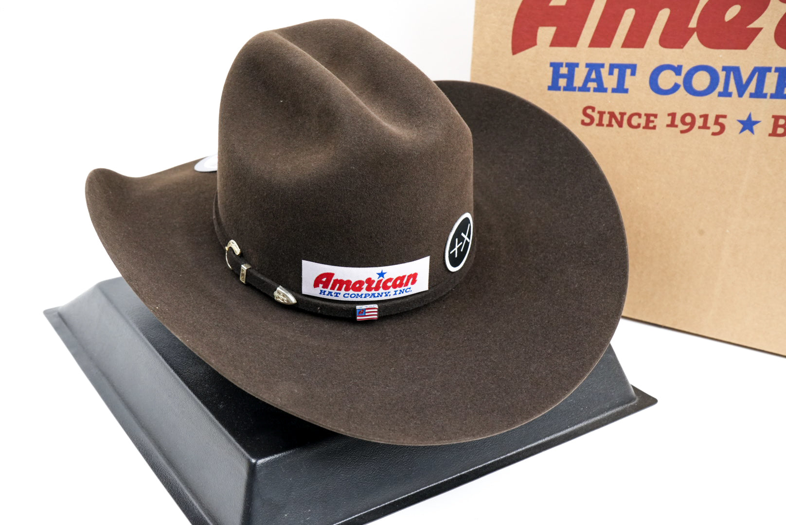 40X American Felt Hat Chocolate